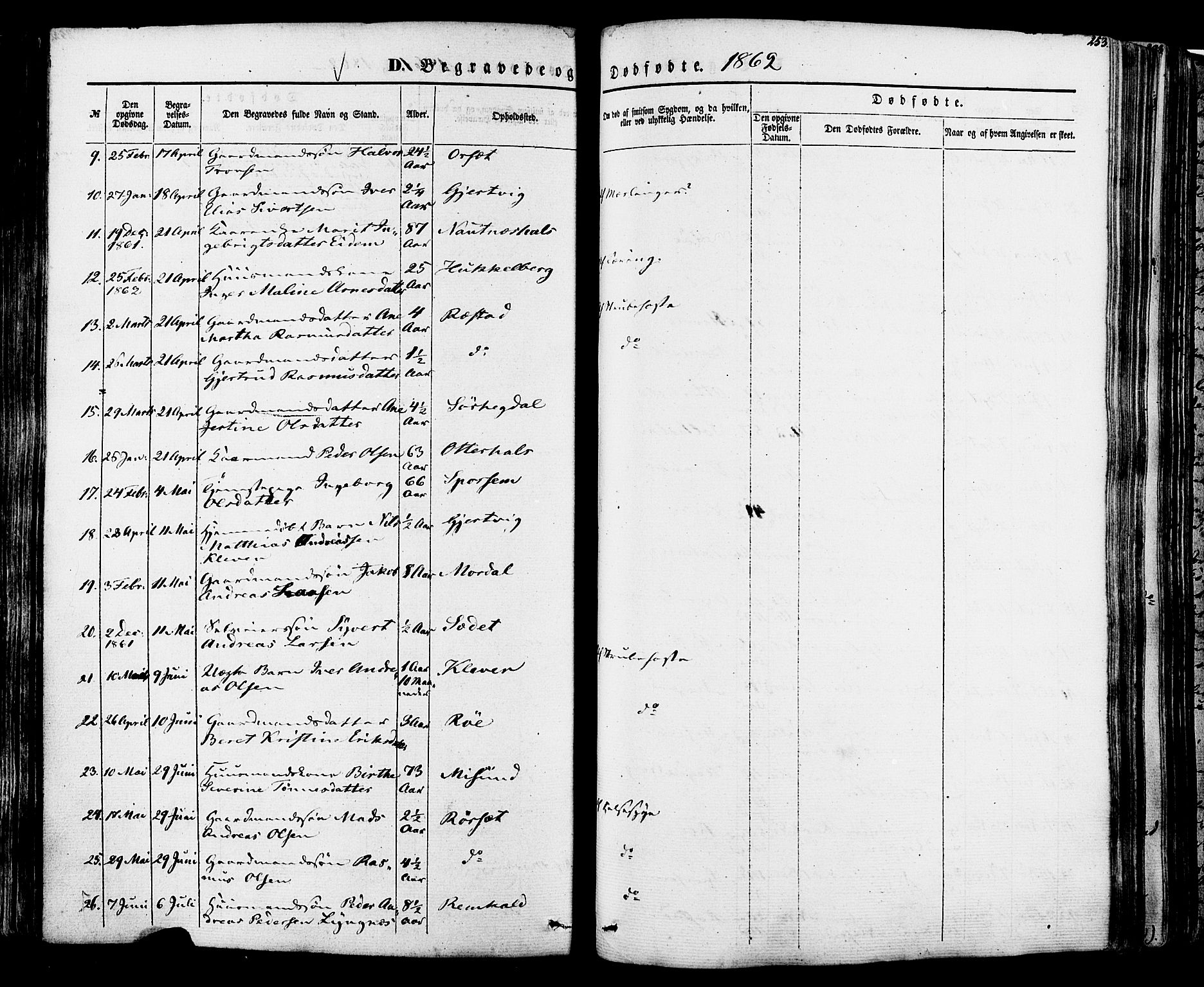 Ministerialprotokoller, klokkerbøker og fødselsregistre - Møre og Romsdal, AV/SAT-A-1454/560/L0719: Parish register (official) no. 560A03, 1845-1872, p. 253