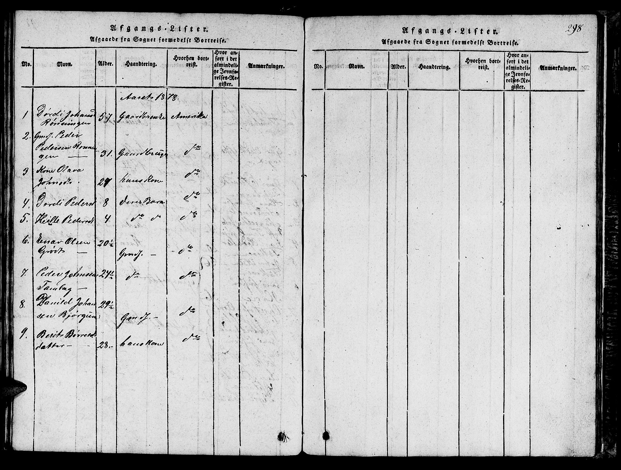Ministerialprotokoller, klokkerbøker og fødselsregistre - Sør-Trøndelag, SAT/A-1456/685/L0976: Parish register (copy) no. 685C01, 1817-1878, p. 298