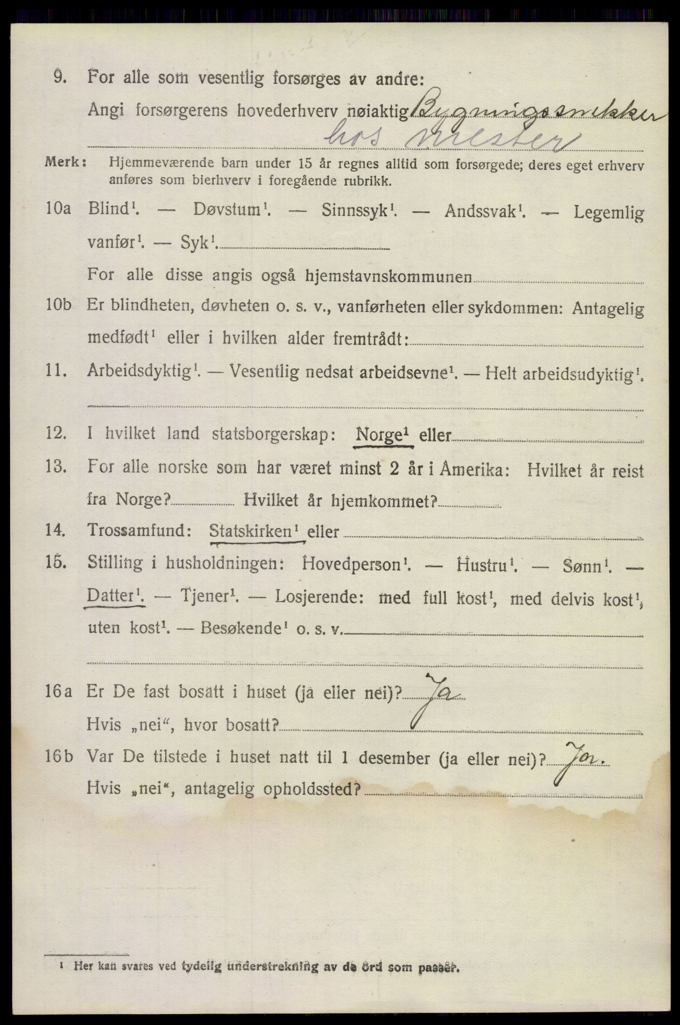 SAKO, 1920 census for Drangedal, 1920, p. 4972