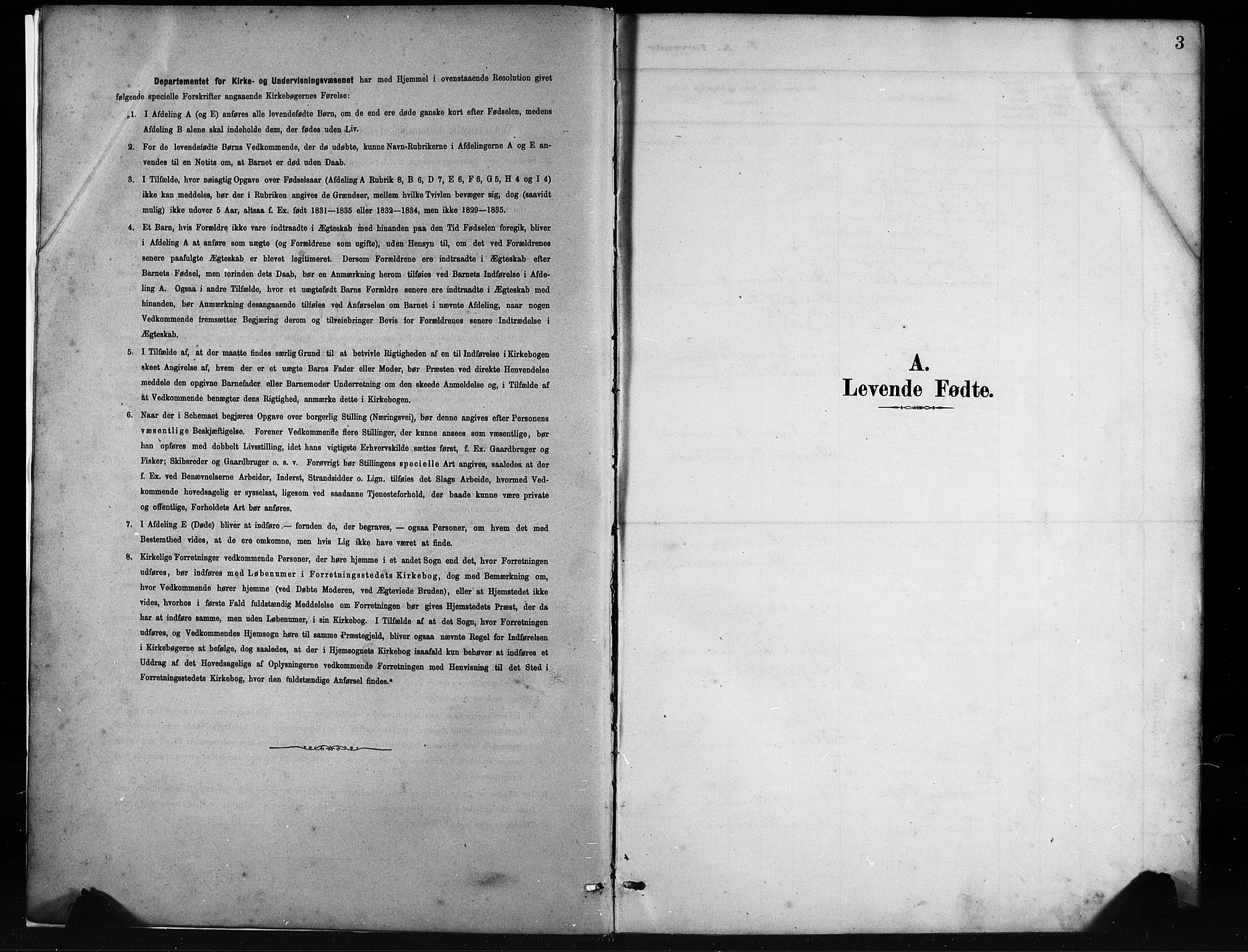 Fusa sokneprestembete, SAB/A-75401/H/Hab: Parish register (copy) no. C 2, 1886-1926, p. 3