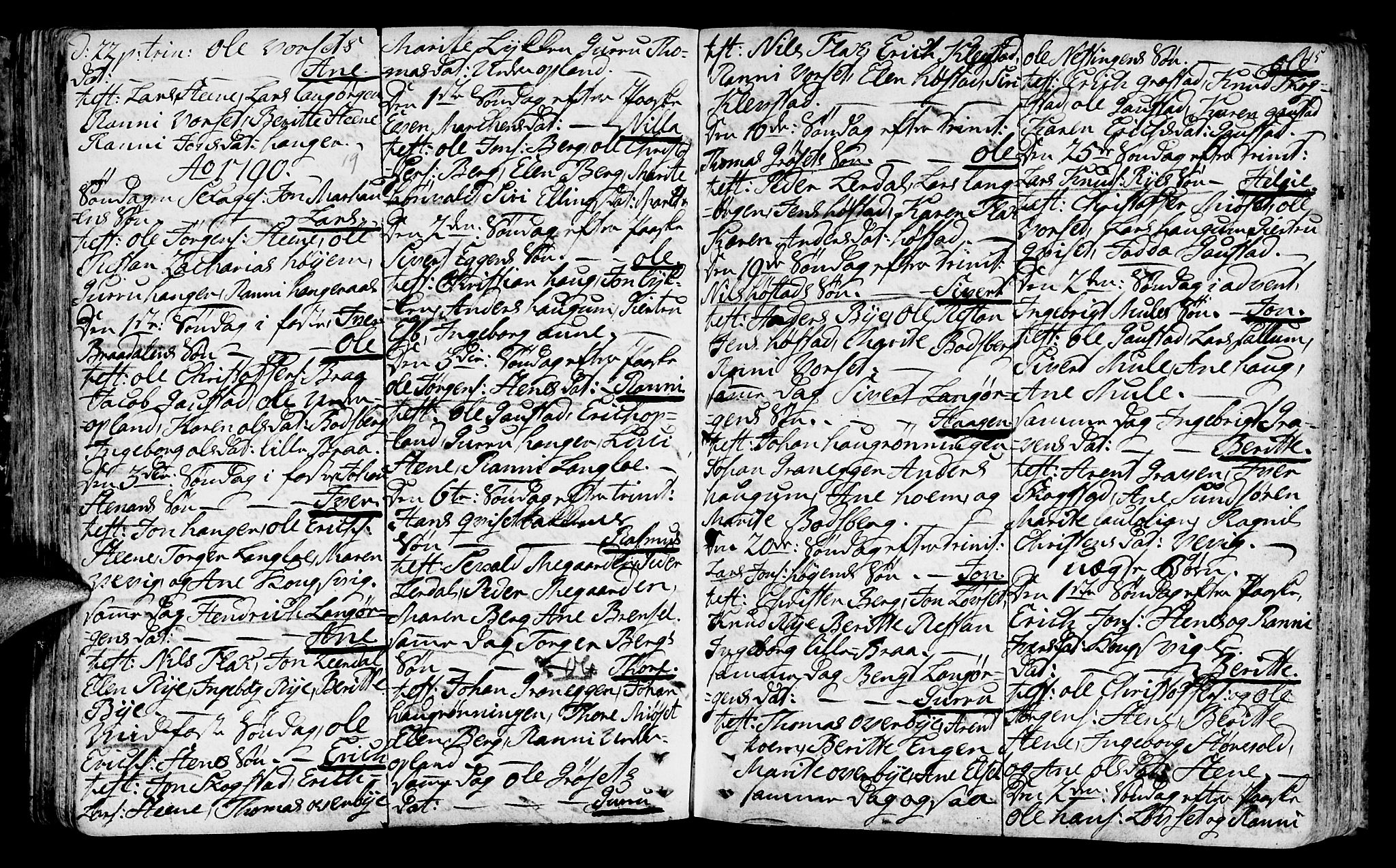 Ministerialprotokoller, klokkerbøker og fødselsregistre - Sør-Trøndelag, SAT/A-1456/612/L0370: Parish register (official) no. 612A04, 1754-1802, p. 115