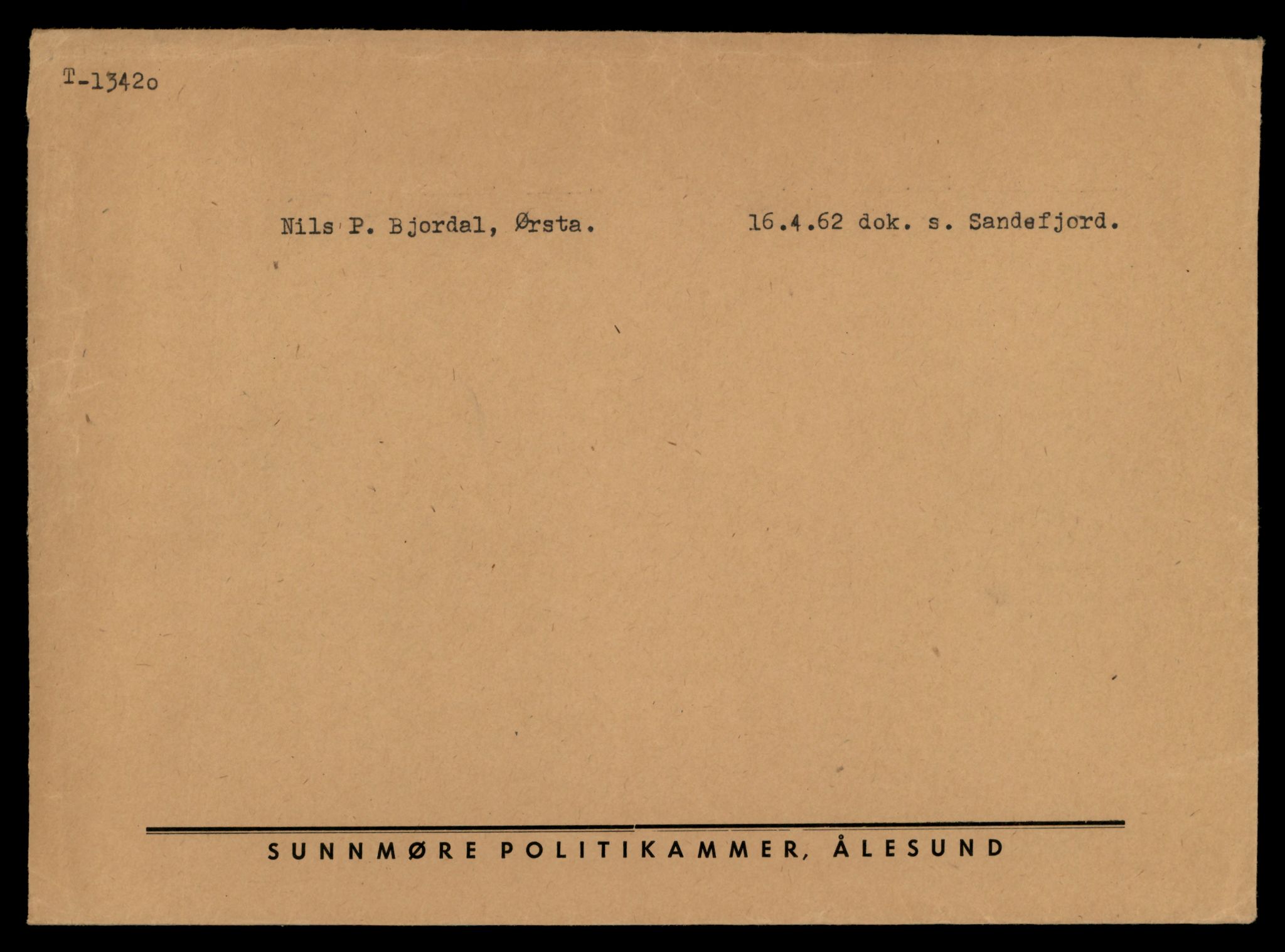 Møre og Romsdal vegkontor - Ålesund trafikkstasjon, AV/SAT-A-4099/F/Fe/L0039: Registreringskort for kjøretøy T 13361 - T 13530, 1927-1998, p. 1013