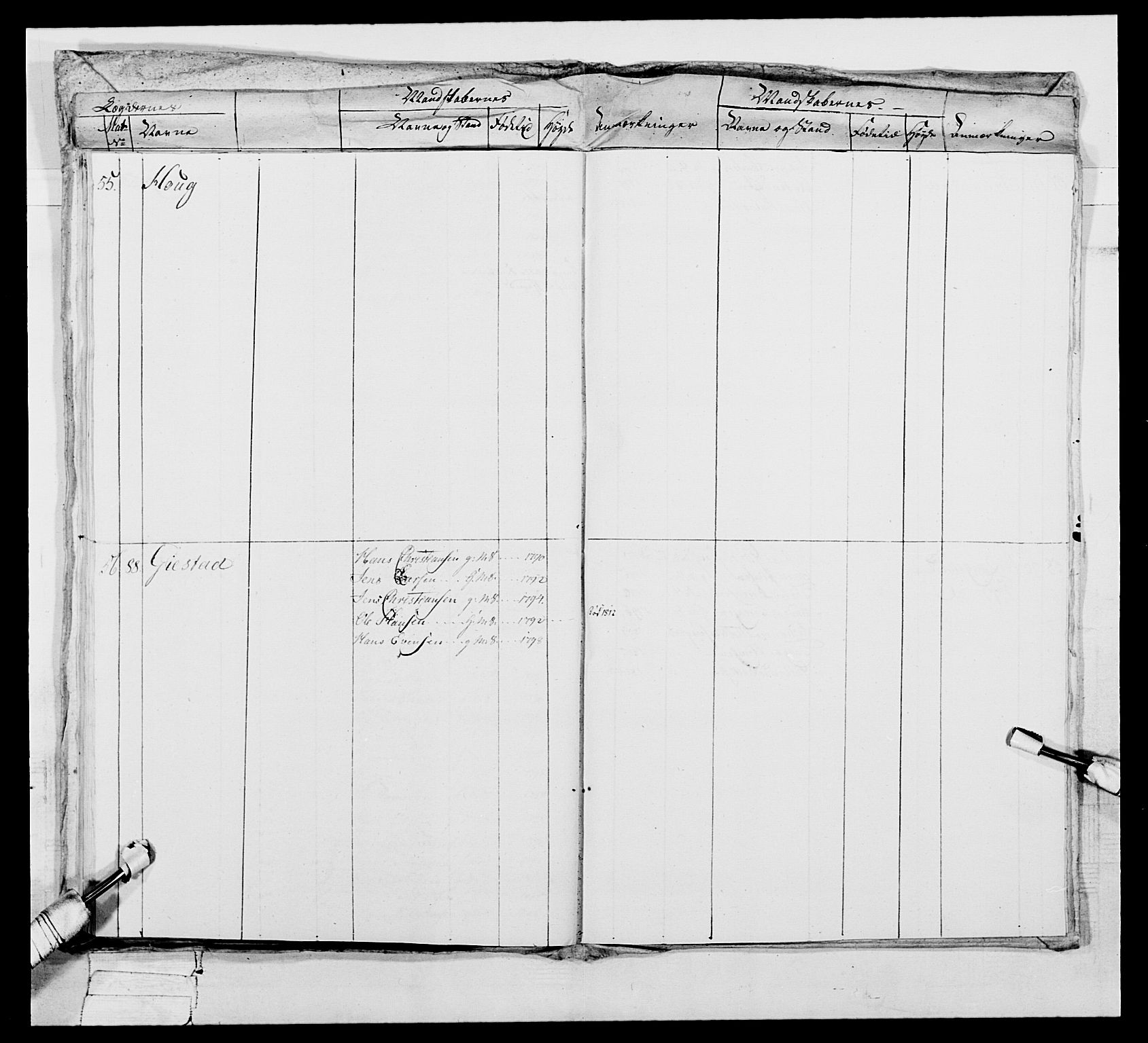 Generalitets- og kommissariatskollegiet, Det kongelige norske kommissariatskollegium, AV/RA-EA-5420/E/Eh/L0048: Akershusiske skarpskytterregiment, 1812, p. 166