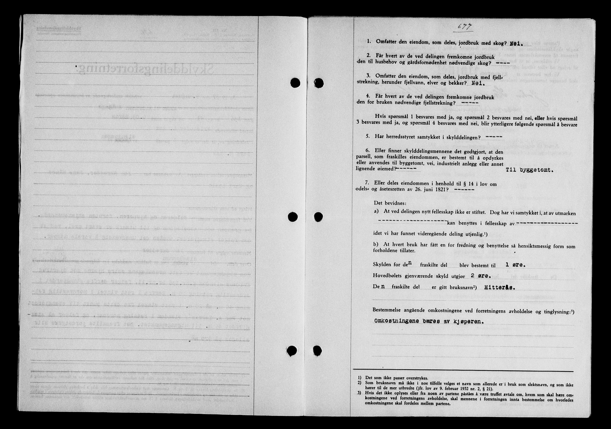 Gauldal sorenskriveri, SAT/A-0014/1/2/2C/L0048: Mortgage book no. 51-52, 1937-1938, p. 677, Diary no: : 1392/1937