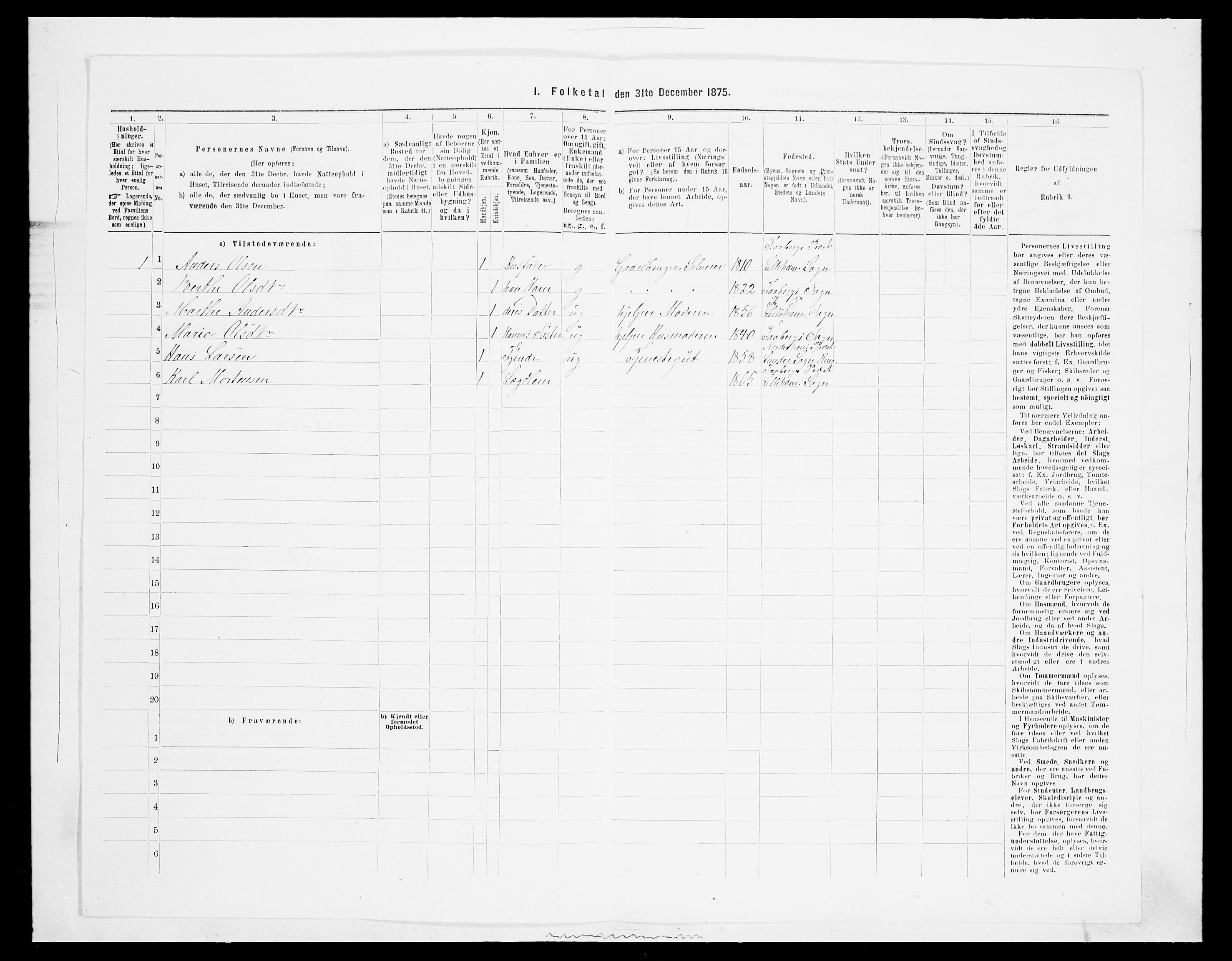 SAH, 1875 census for 0524L Fåberg/Fåberg og Lillehammer, 1875, p. 335