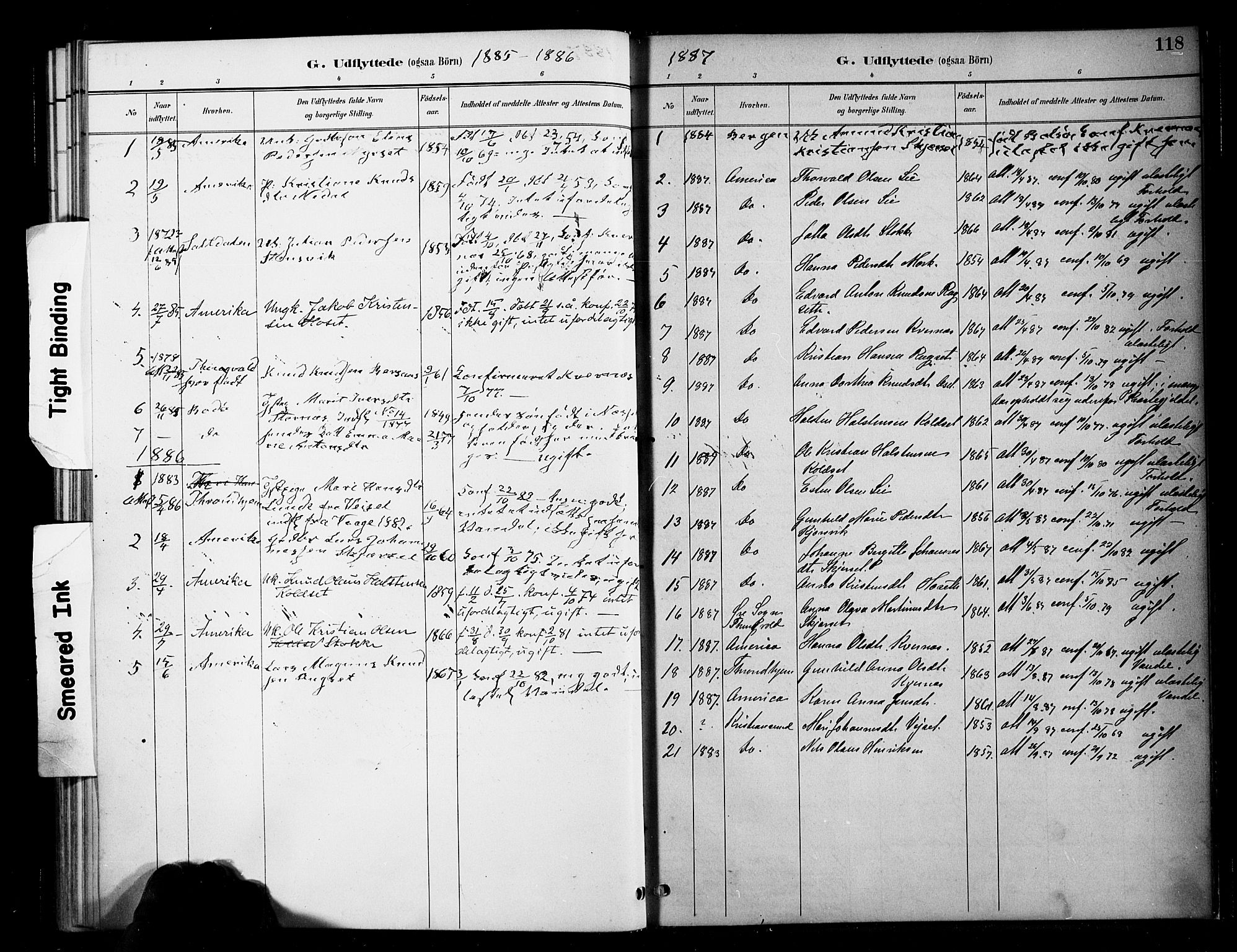 Ministerialprotokoller, klokkerbøker og fødselsregistre - Møre og Romsdal, AV/SAT-A-1454/568/L0809: Parish register (official) no. 568A13, 1884-1900, p. 118