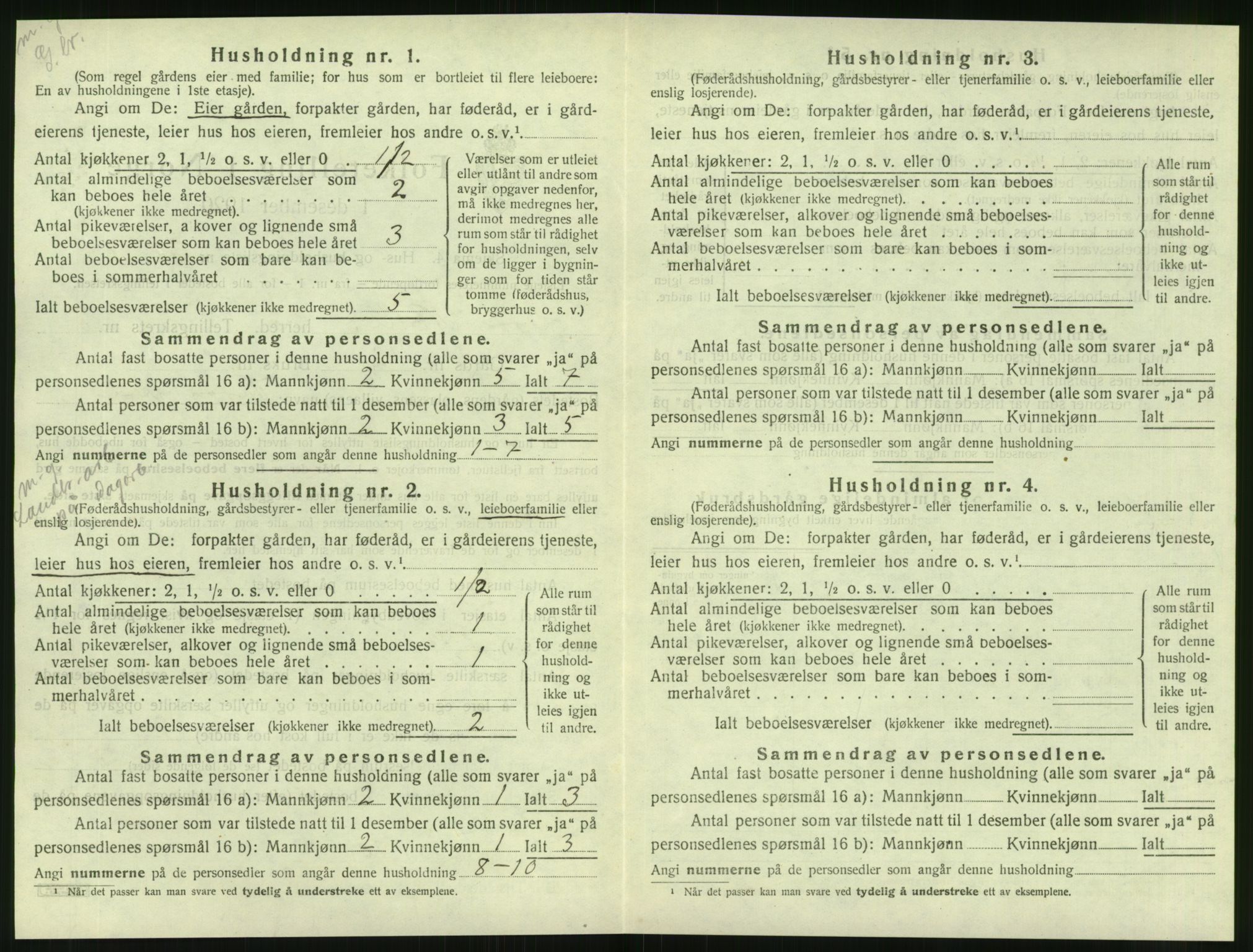 SAT, 1920 census for Herøy, 1920, p. 809