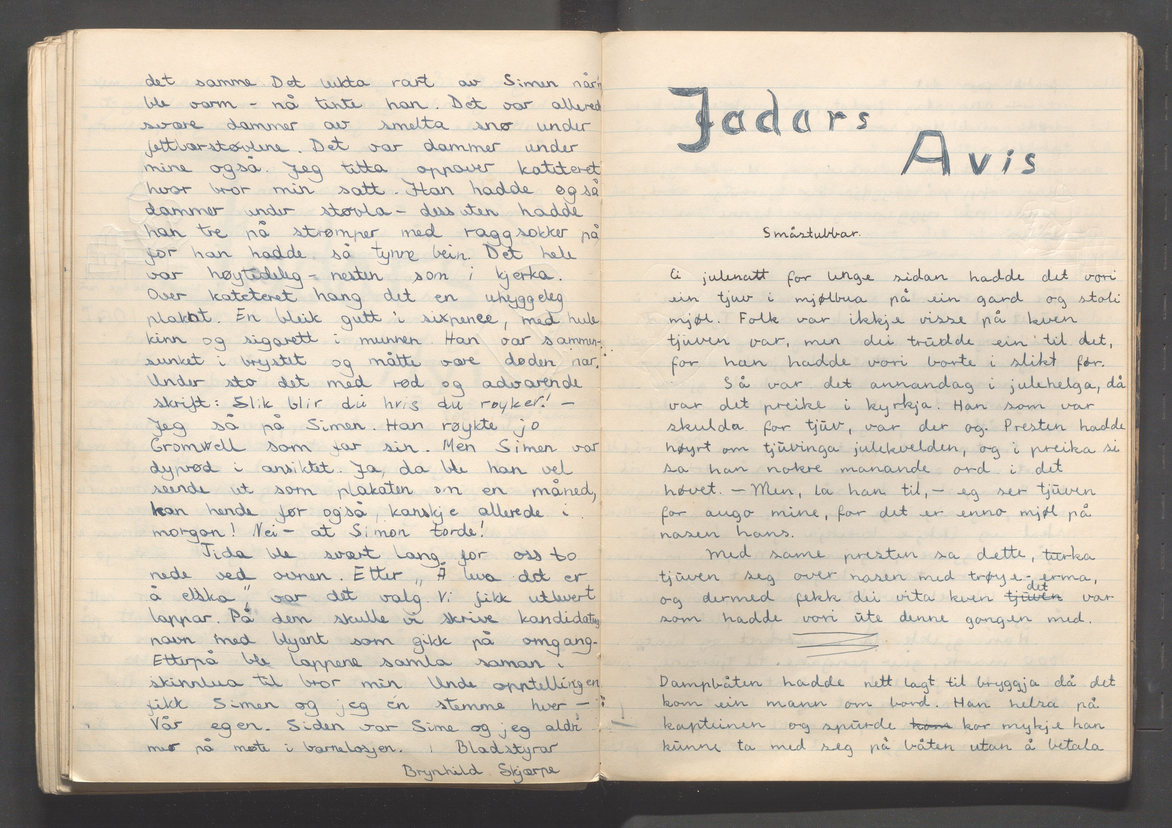 Hå kommune - PA 012 Losje "Jadar" nr. 226, IKAR/K-102219/F/L0003: Jadars avis, 1945-1959, p. 133