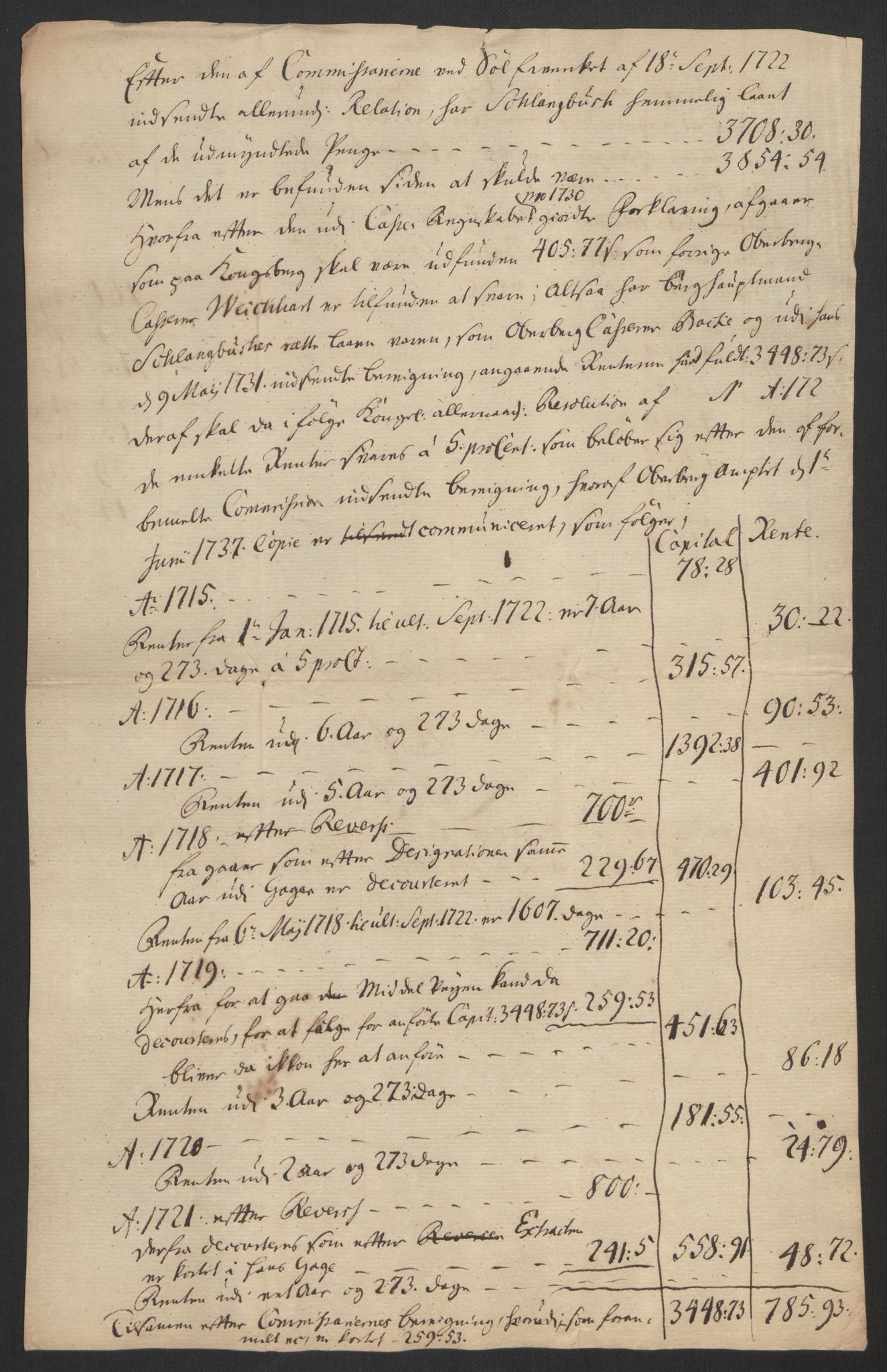 Rentekammeret inntil 1814, Realistisk ordnet avdeling, RA/EA-4070/Oa/L0014: [Y17]: Forskjellige dokumenter om Kongsbergs mynt, 1723-1765, p. 111
