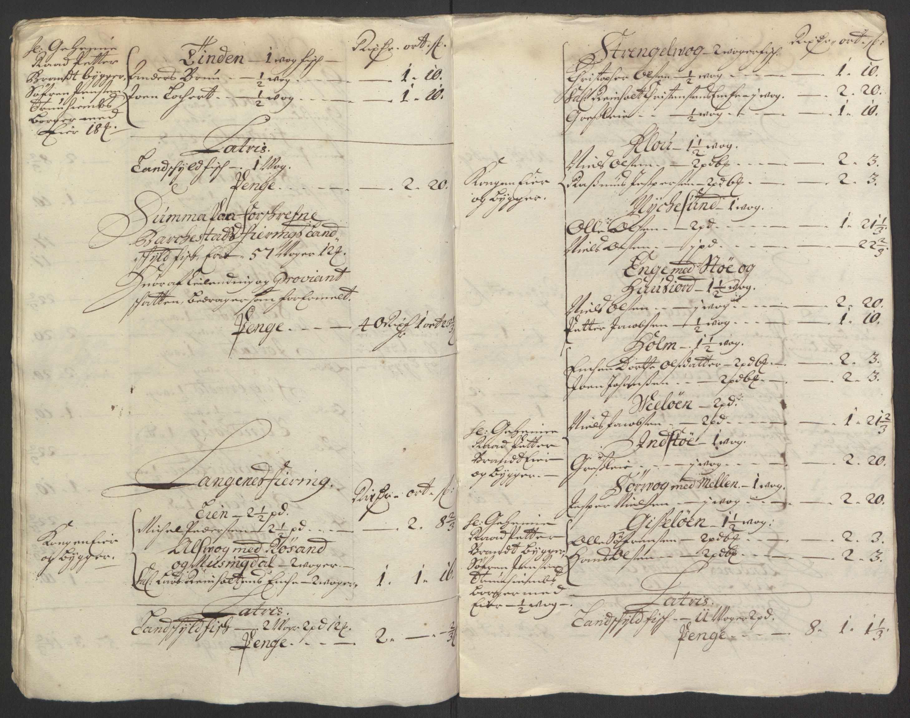 Rentekammeret inntil 1814, Reviderte regnskaper, Fogderegnskap, AV/RA-EA-4092/R67/L4676: Fogderegnskap Vesterålen, Andenes og Lofoten, 1691-1693, p. 249