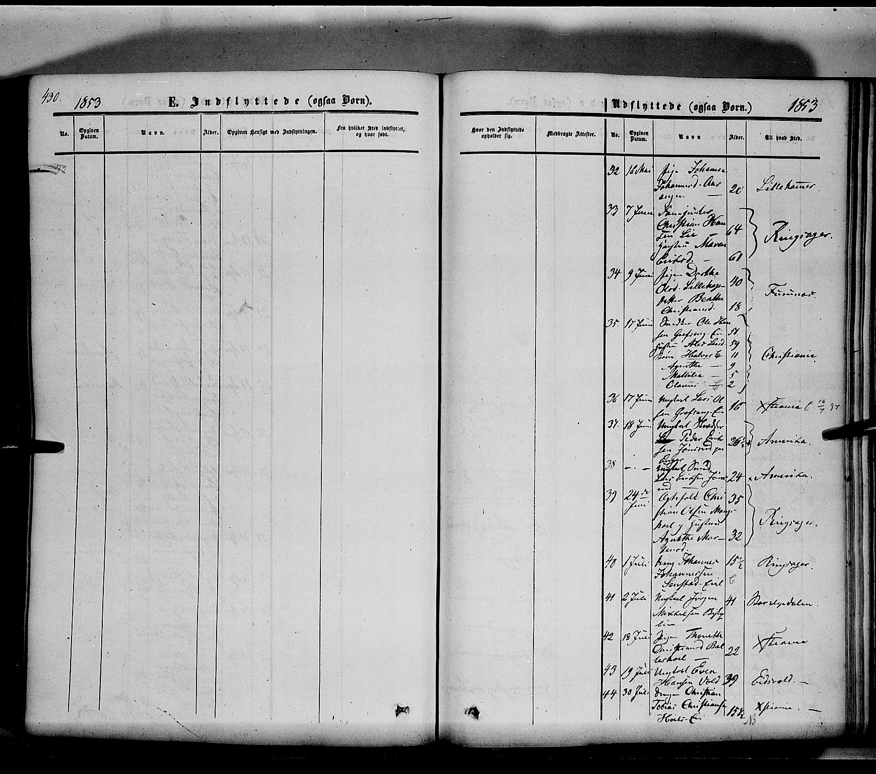 Nes prestekontor, Hedmark, SAH/PREST-020/K/Ka/L0004: Parish register (official) no. 4, 1852-1886, p. 430