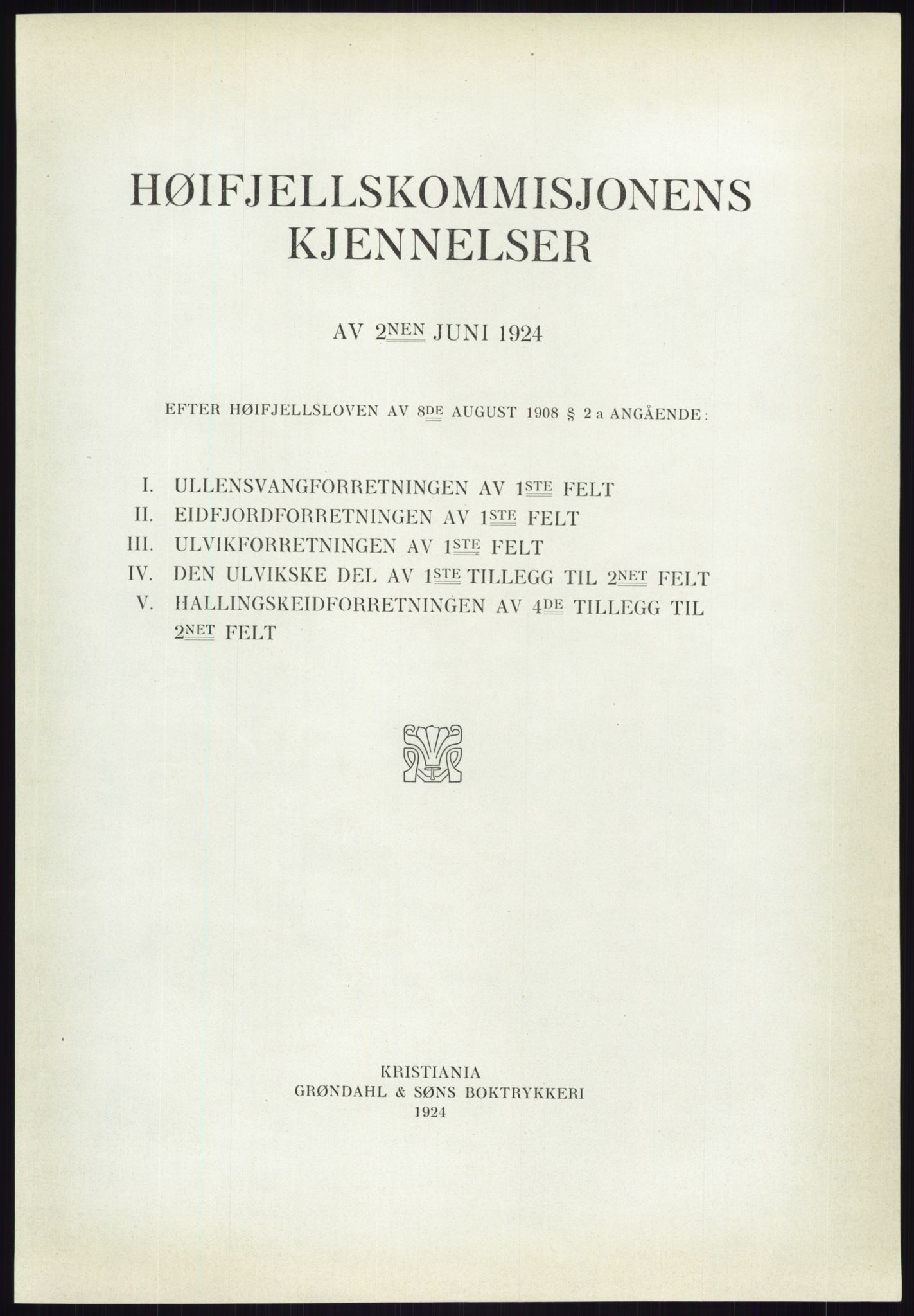 Høyfjellskommisjonen, RA/S-1546/X/Xa/L0001: Nr. 1-33, 1909-1953, p. 603