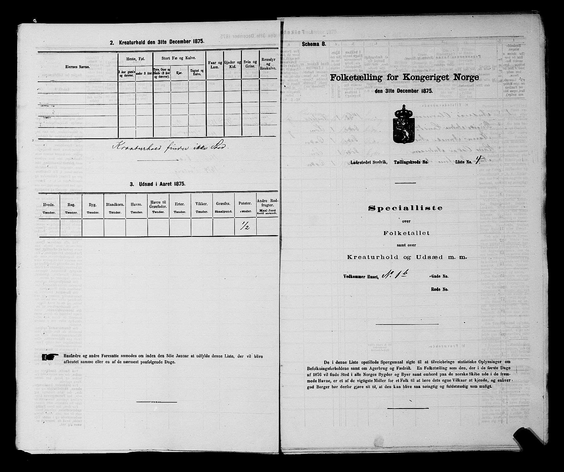 SAKO, 1875 census for 0701B Strømm/Svelvik, 1875, p. 14