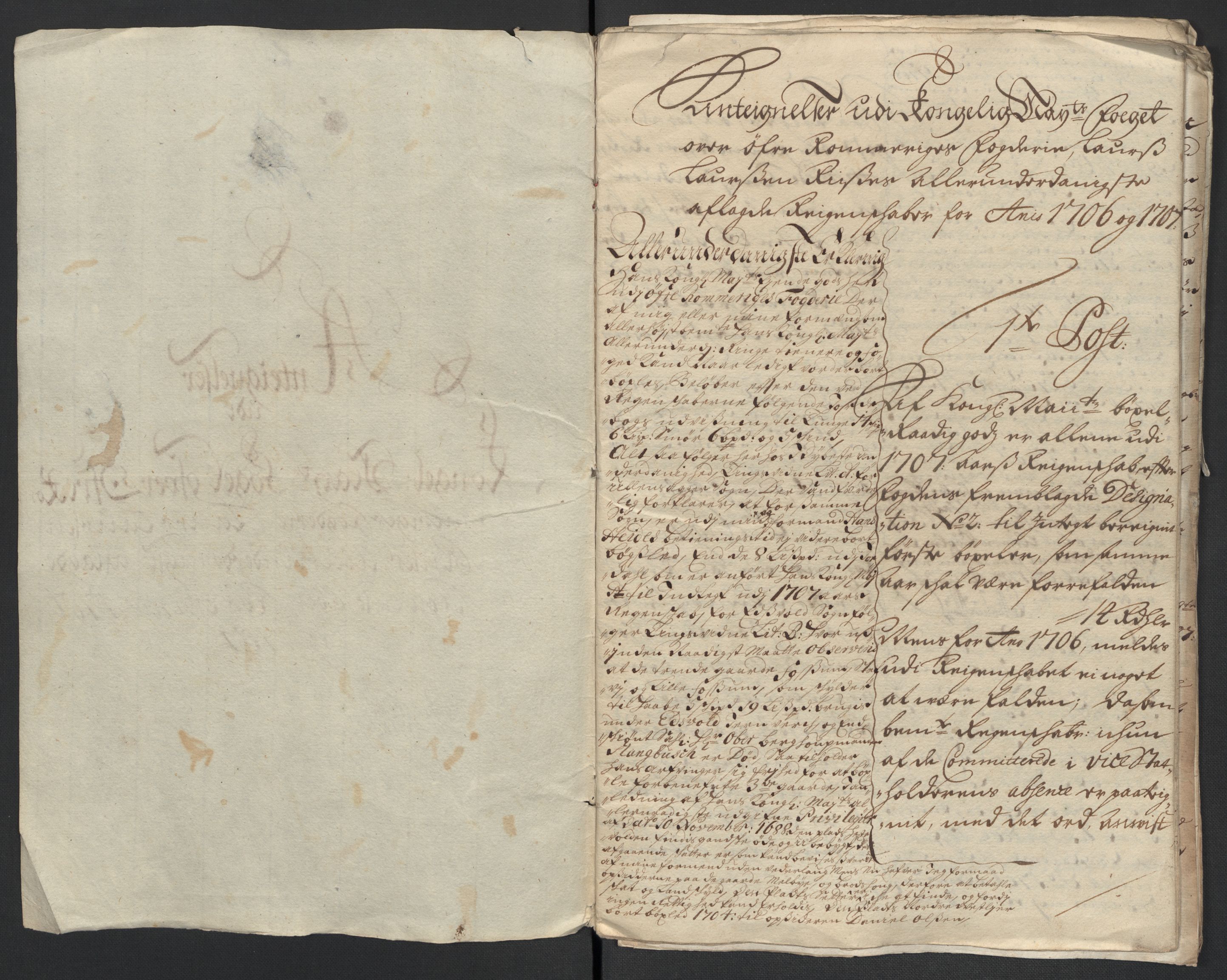 Rentekammeret inntil 1814, Reviderte regnskaper, Fogderegnskap, AV/RA-EA-4092/R12/L0718: Fogderegnskap Øvre Romerike, 1706-1707, p. 436