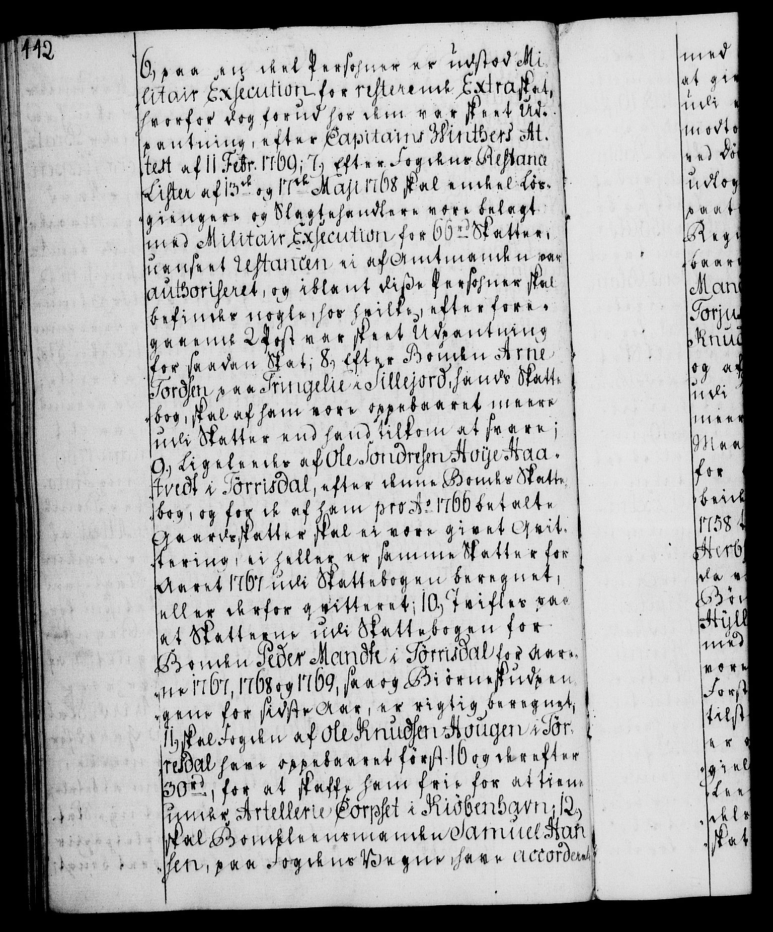 Rentekammeret, Kammerkanselliet, AV/RA-EA-3111/G/Gg/Gga/L0008: Norsk ekspedisjonsprotokoll med register (merket RK 53.8), 1768-1771, p. 442