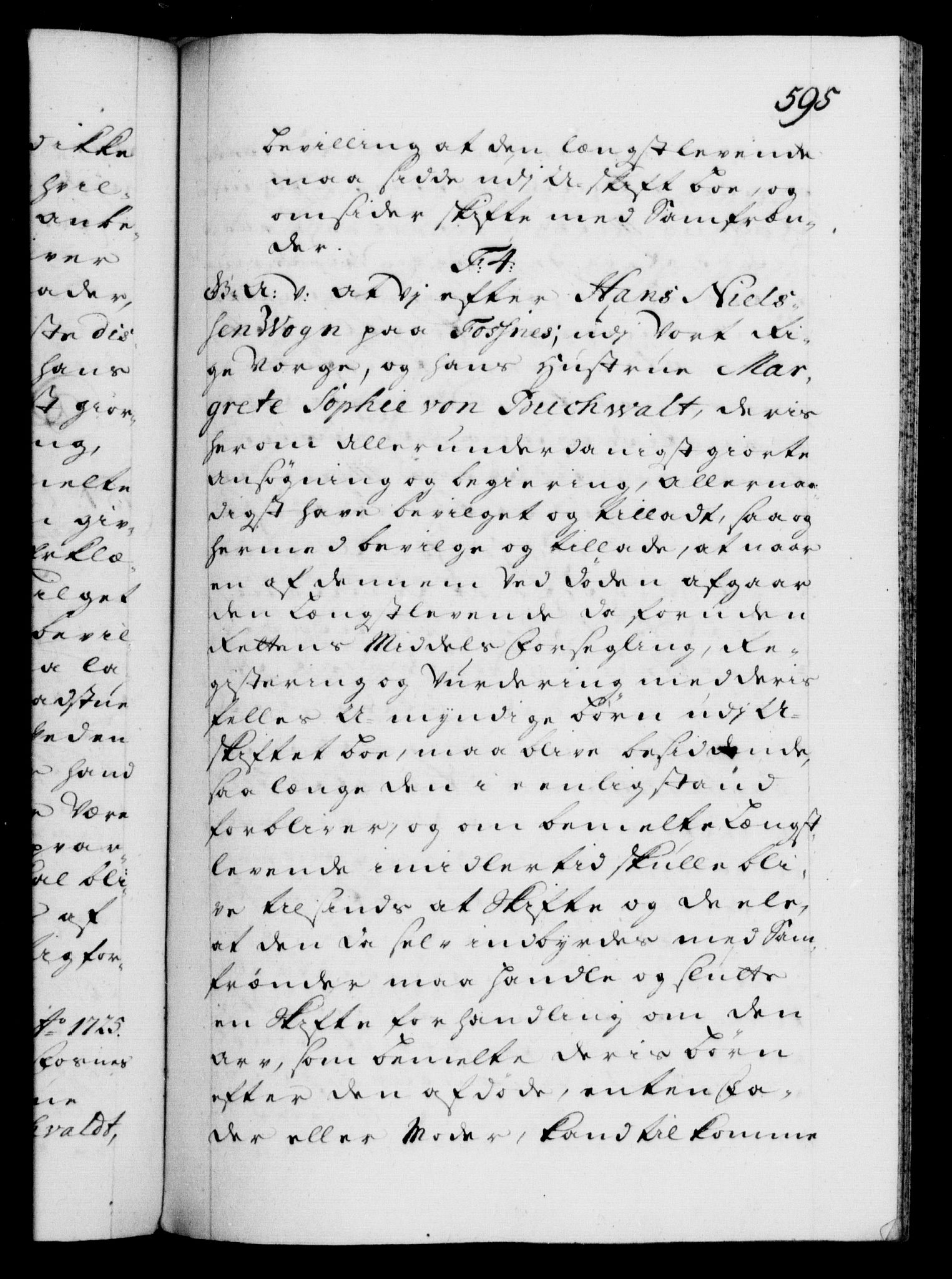 Danske Kanselli 1572-1799, AV/RA-EA-3023/F/Fc/Fca/Fcaa/L0024: Norske registre, 1723-1725, p. 595a