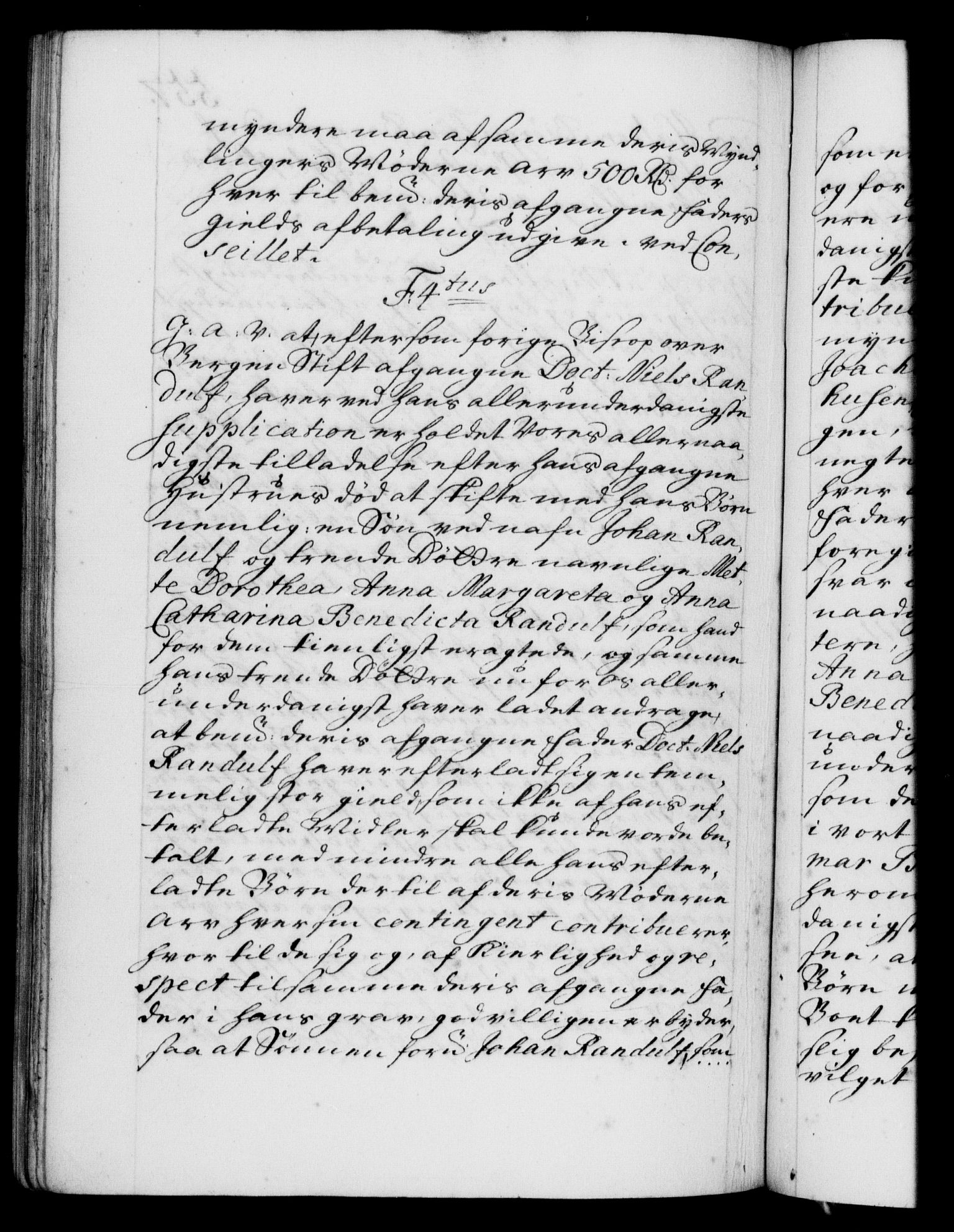 Danske Kanselli 1572-1799, RA/EA-3023/F/Fc/Fca/Fcaa/L0020: Norske registre, 1708-1711, p. 557b