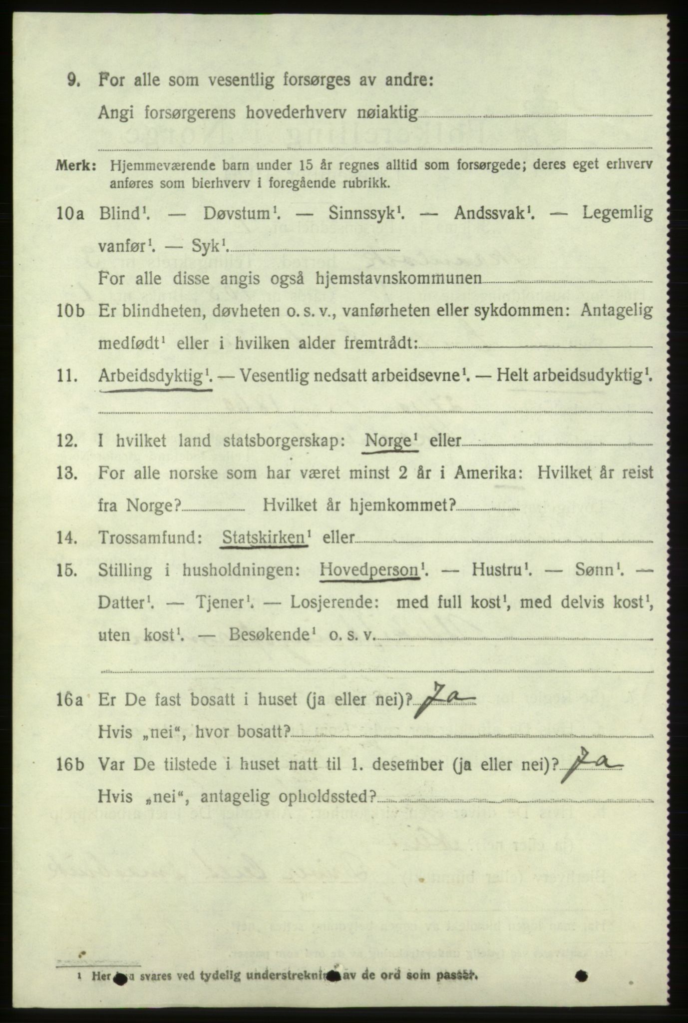 SAB, 1920 census for Skånevik, 1920, p. 2790