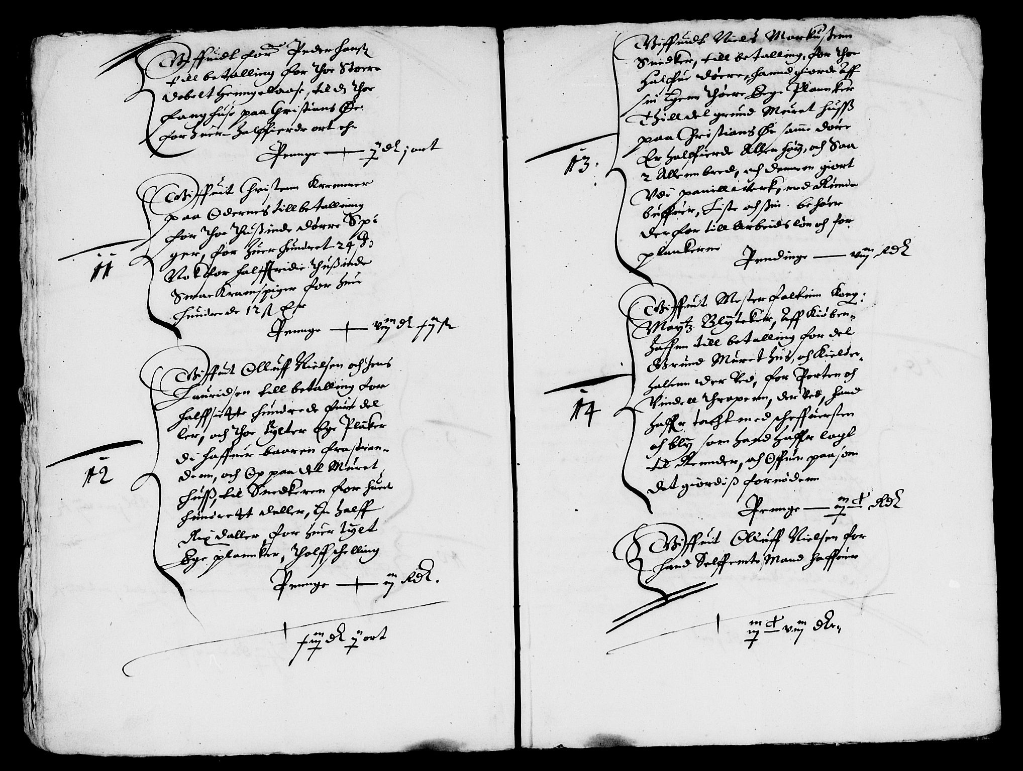Rentekammeret inntil 1814, Reviderte regnskaper, Lensregnskaper, AV/RA-EA-5023/R/Rb/Rbq/L0033: Nedenes len. Mandals len. Råbyggelag., 1642-1644