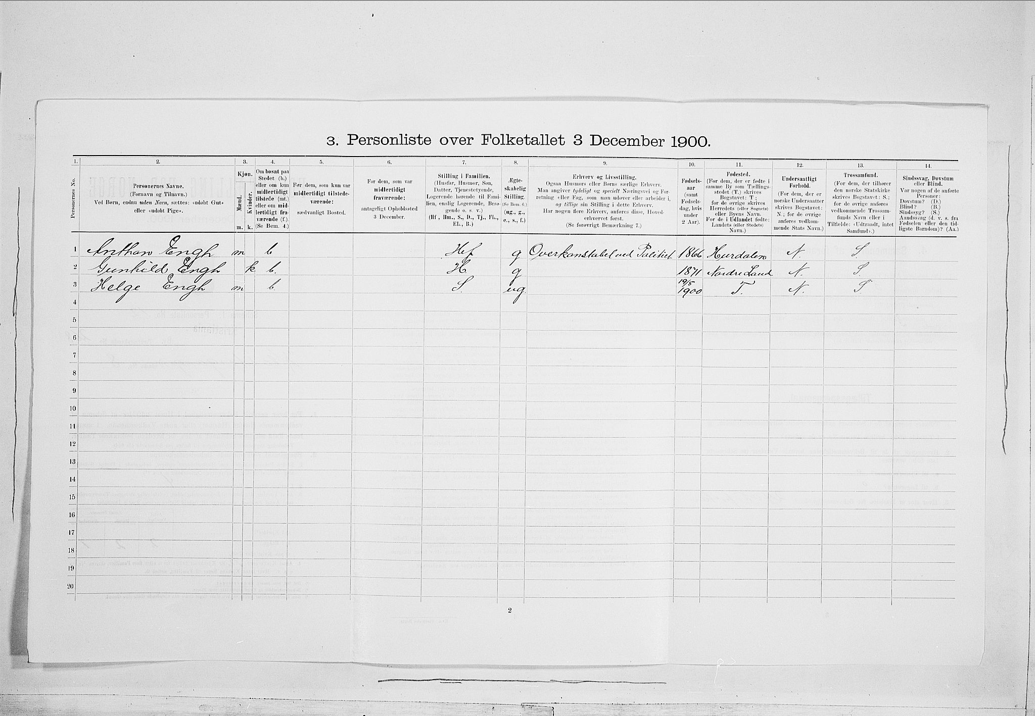 SAO, 1900 census for Kristiania, 1900, p. 48380