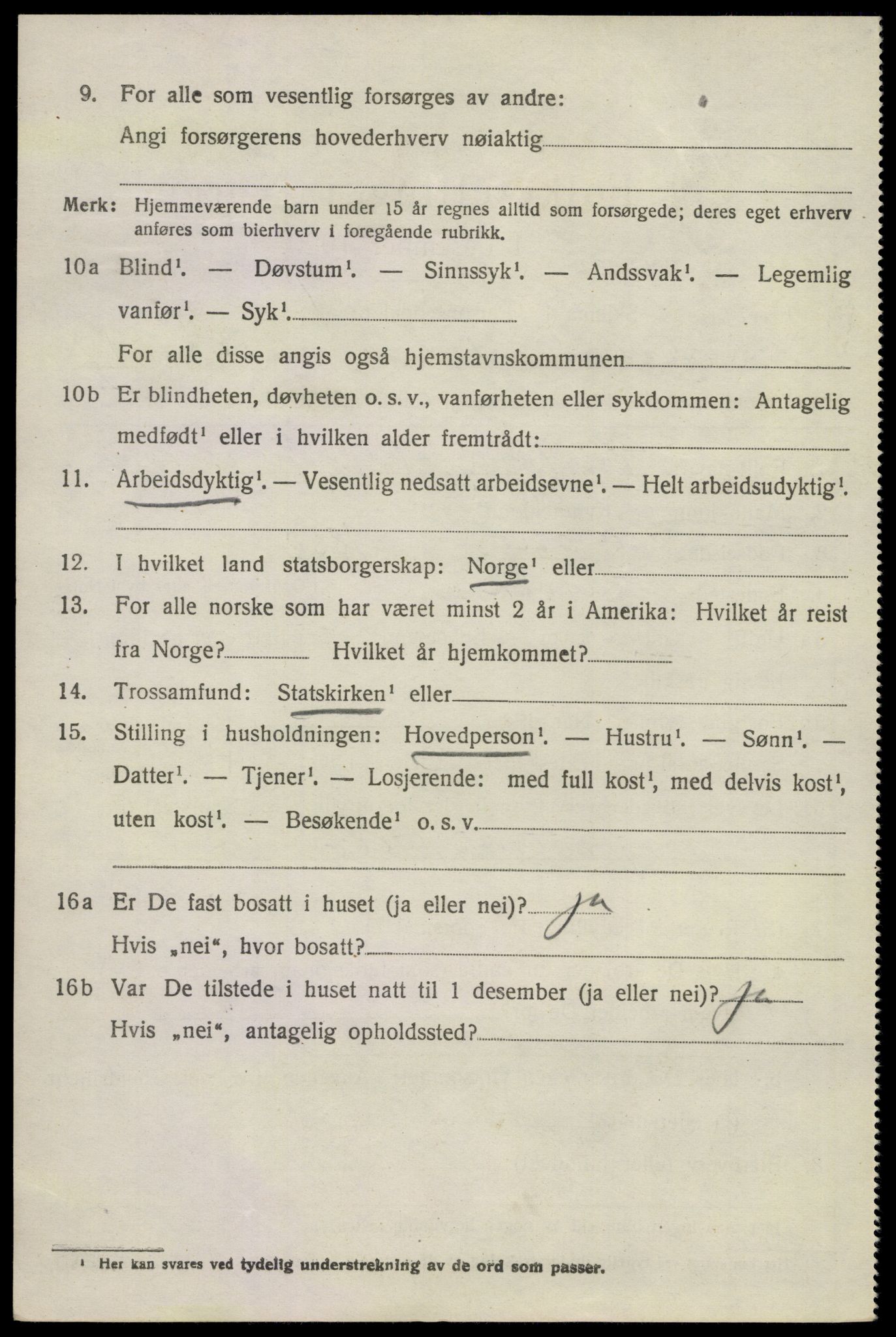 SAKO, 1920 census for Hedrum, 1920, p. 9578