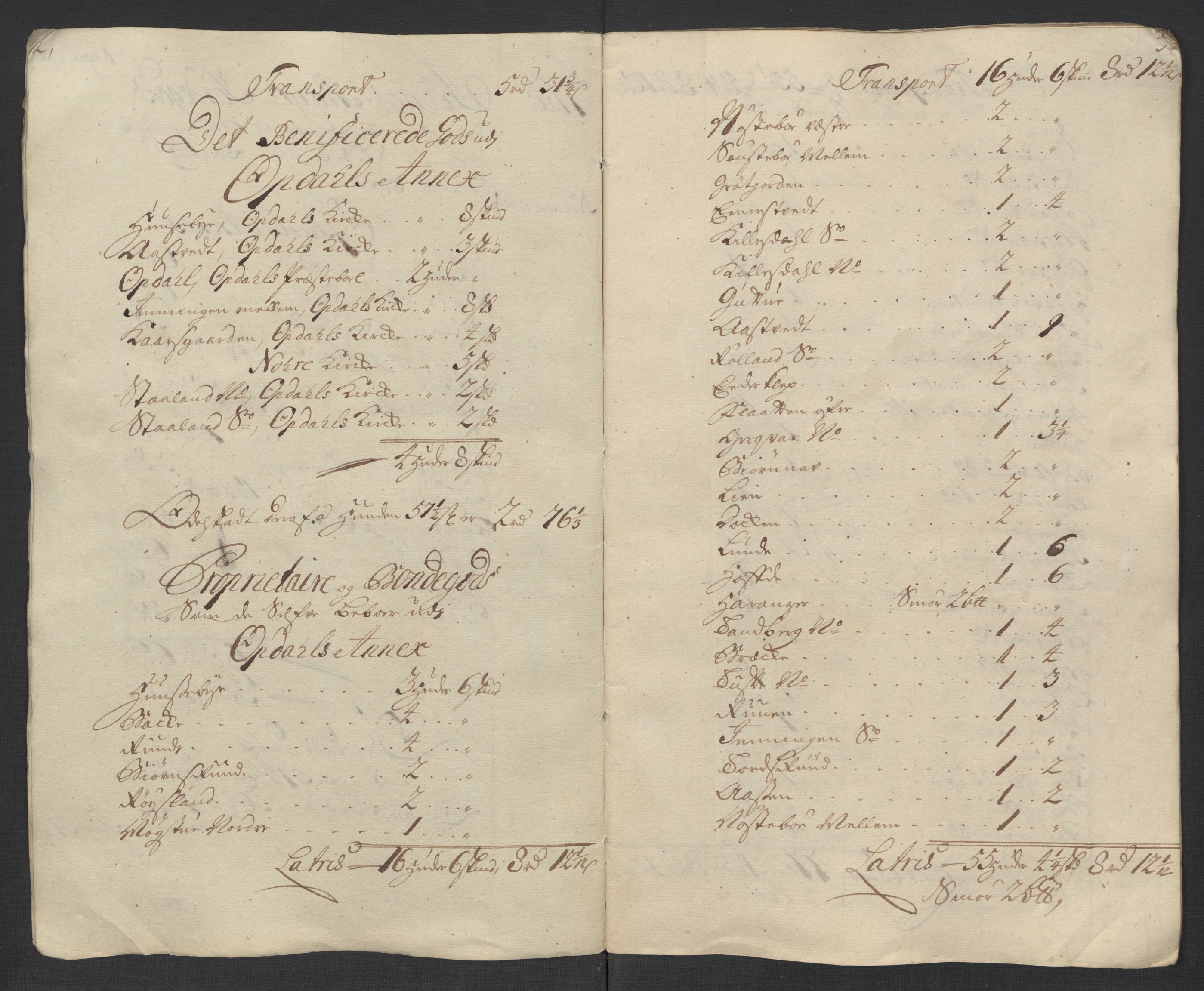 Rentekammeret inntil 1814, Reviderte regnskaper, Fogderegnskap, RA/EA-4092/R24/L1592: Fogderegnskap Numedal og Sandsvær, 1716, p. 324
