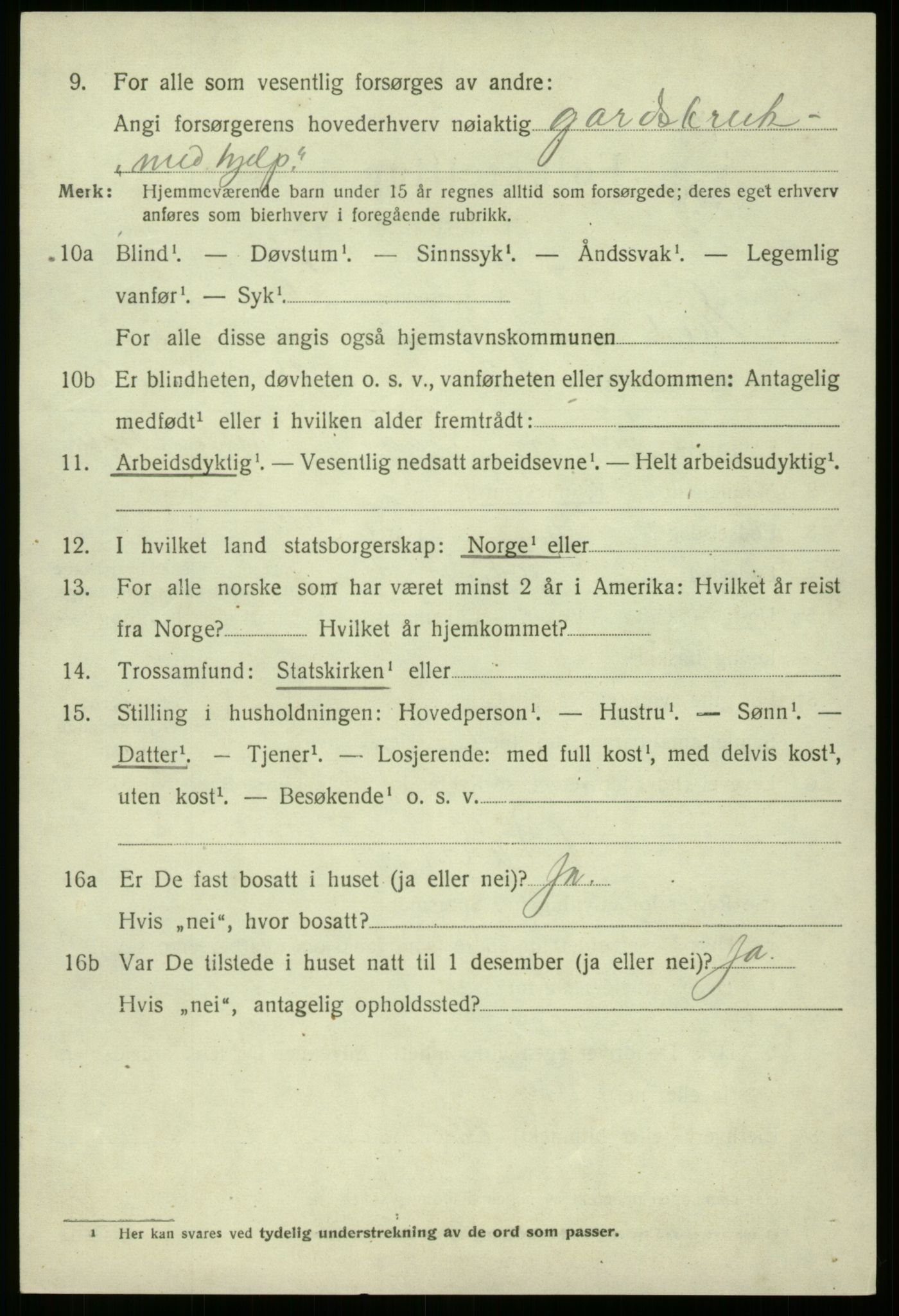 SAB, 1920 census for Eid, 1920, p. 2037