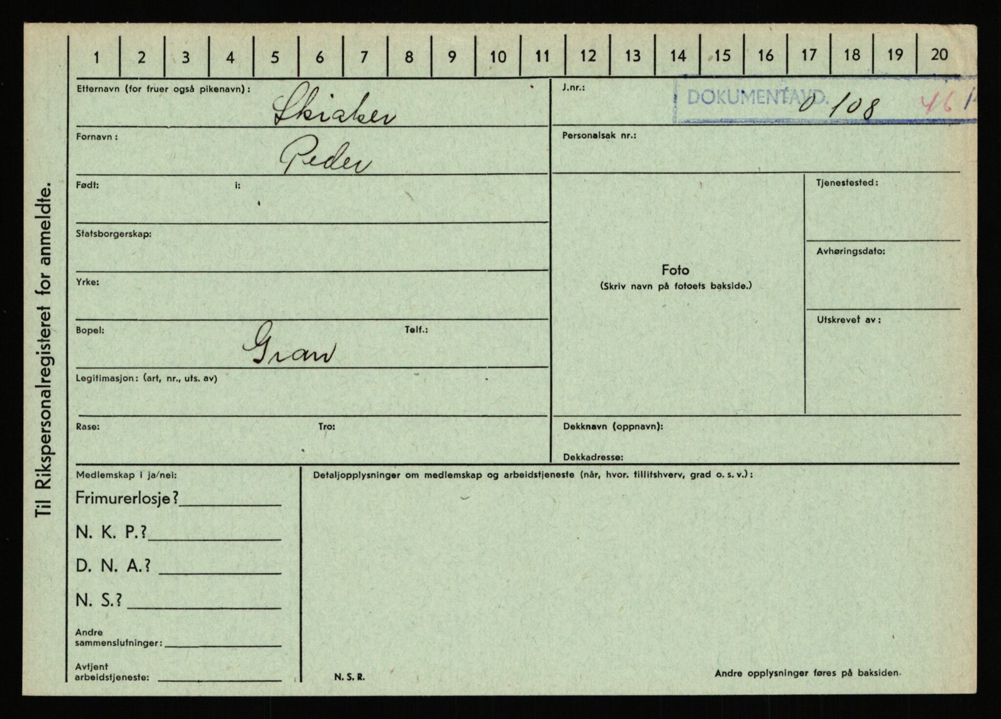 Statspolitiet - Hovedkontoret / Osloavdelingen, AV/RA-S-1329/C/Ca/L0014: Seterlien - Svartås, 1943-1945, p. 951