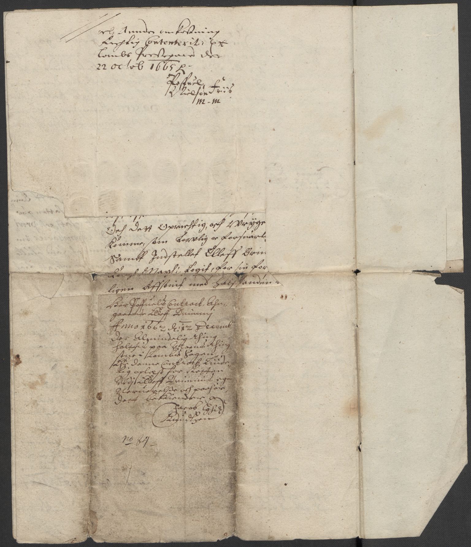 Riksarkivets diplomsamling, AV/RA-EA-5965/F15/L0012: Prestearkiv - Oppland, 1584-1794, p. 144