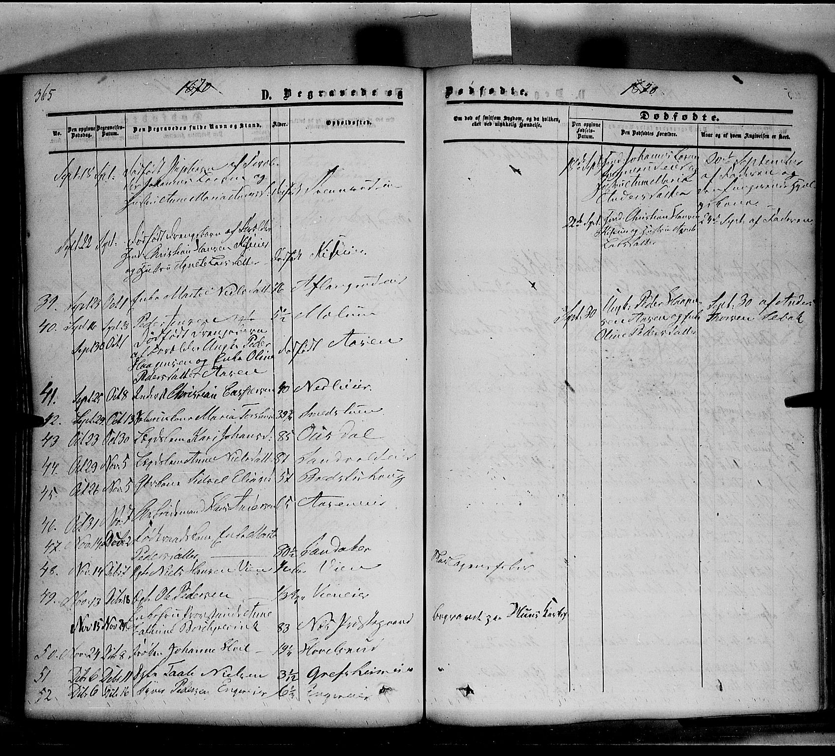 Nes prestekontor, Hedmark, SAH/PREST-020/K/Ka/L0004: Parish register (official) no. 4, 1852-1886, p. 365
