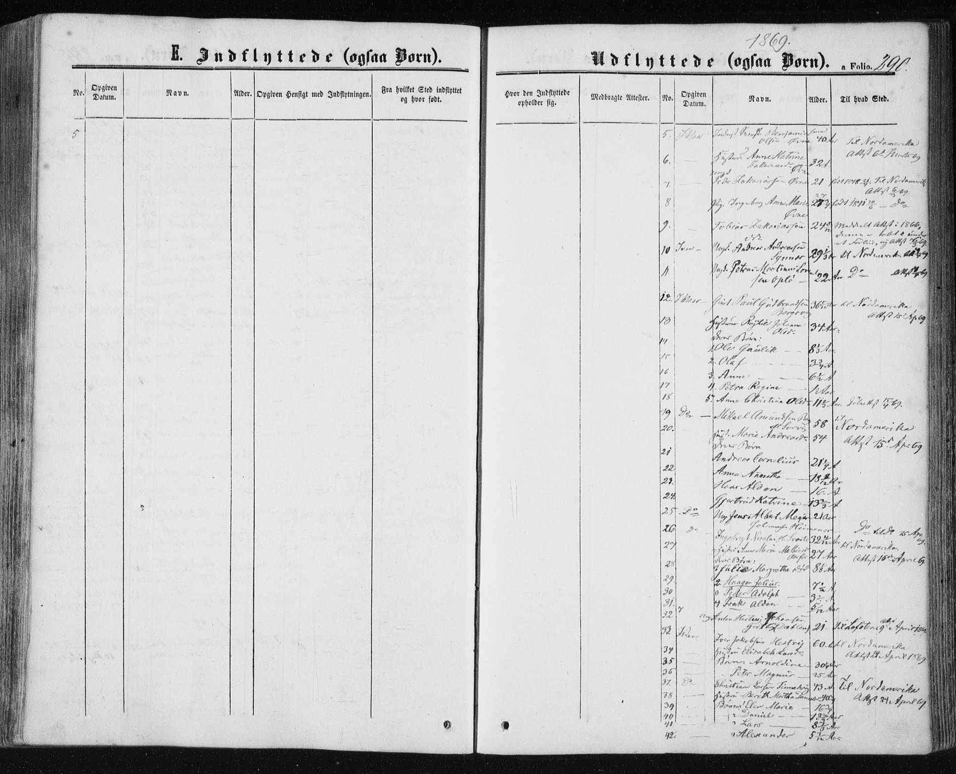 Ministerialprotokoller, klokkerbøker og fødselsregistre - Nord-Trøndelag, SAT/A-1458/780/L0641: Parish register (official) no. 780A06, 1857-1874, p. 290