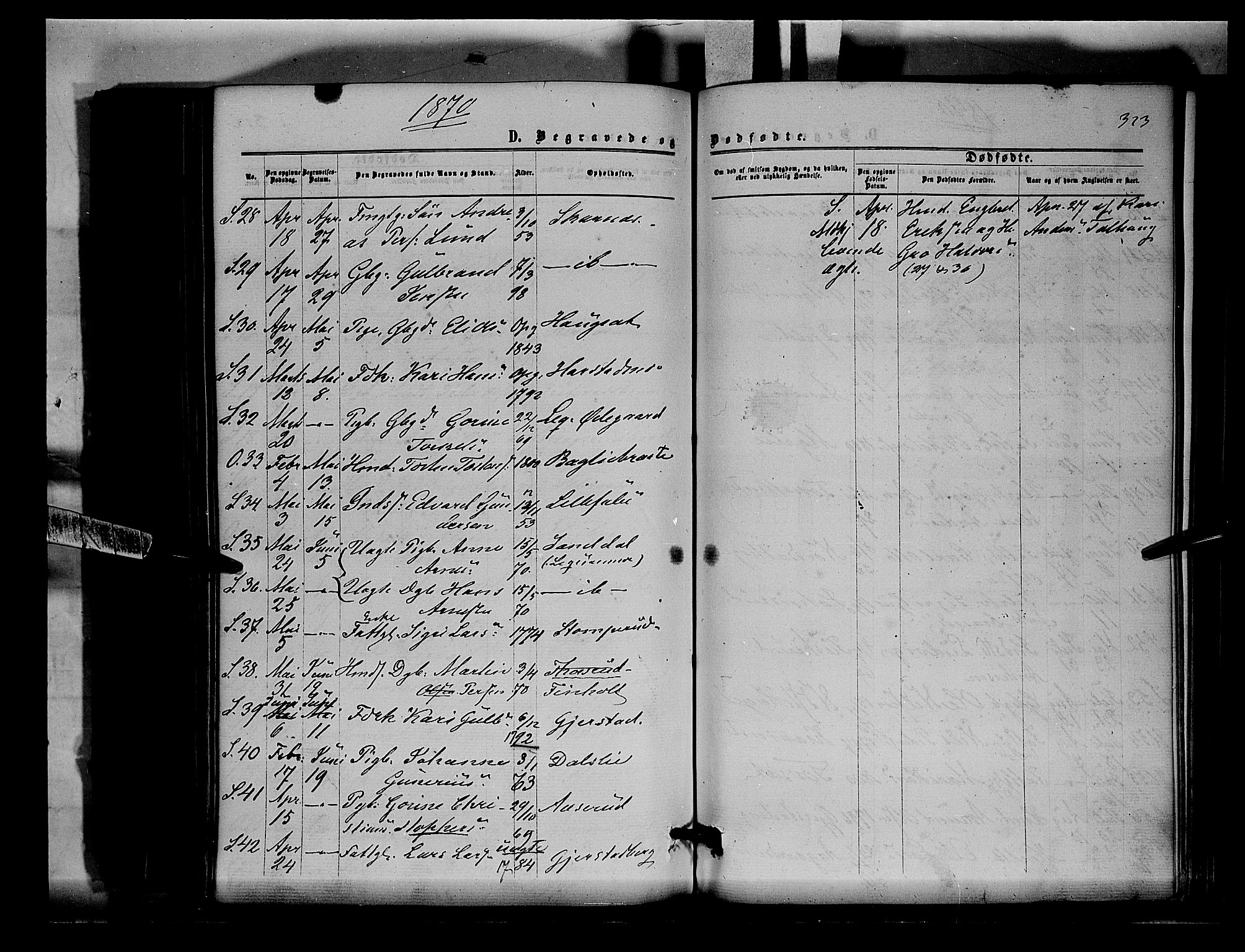 Sør-Odal prestekontor, AV/SAH-PREST-030/H/Ha/Haa/L0003: Parish register (official) no. 3, 1864-1870, p. 323