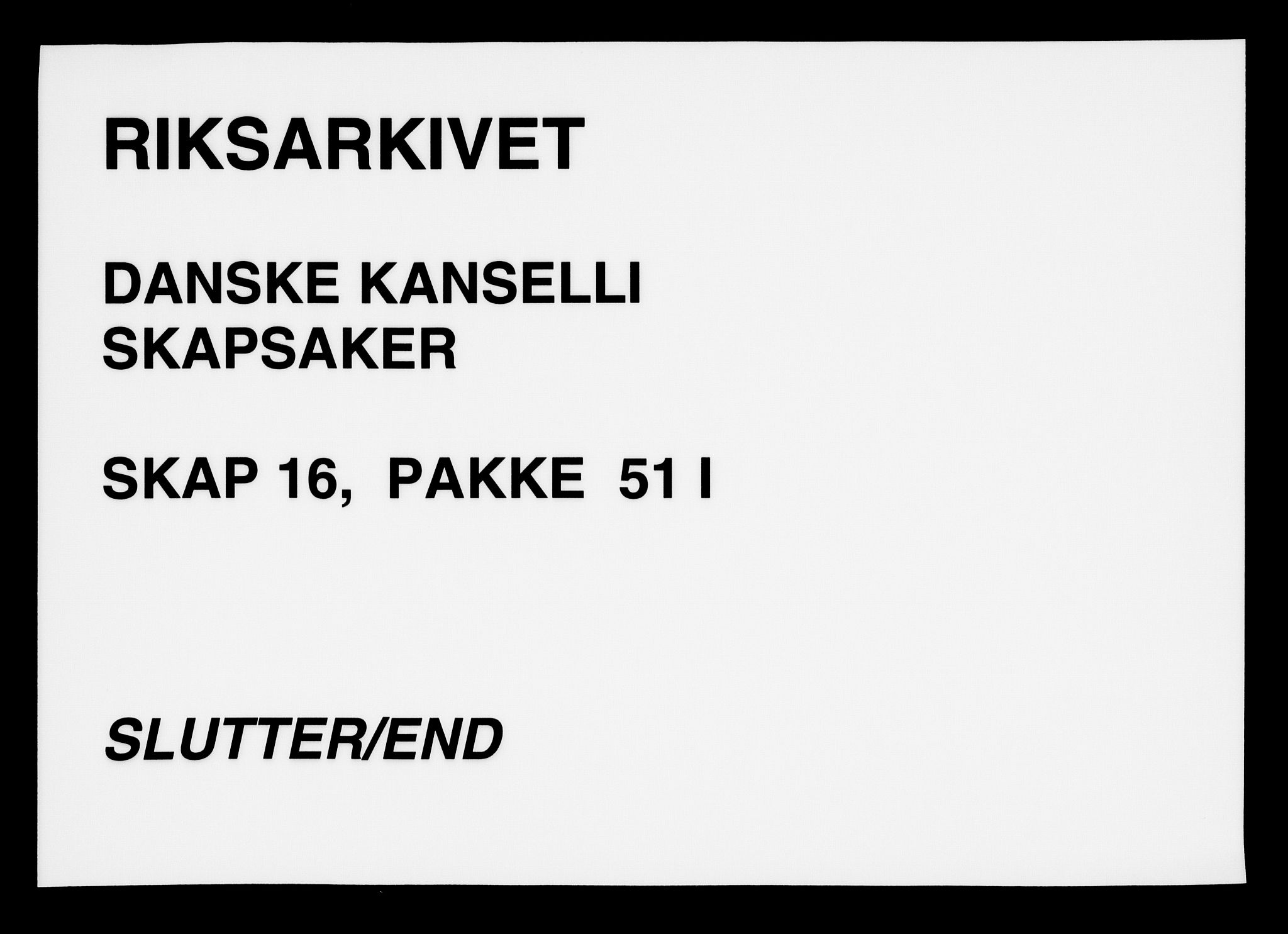 Danske Kanselli, Skapsaker, AV/RA-EA-4061/F/L0119: Skap 16, pakke 50-51, 1788-1801, p. 267