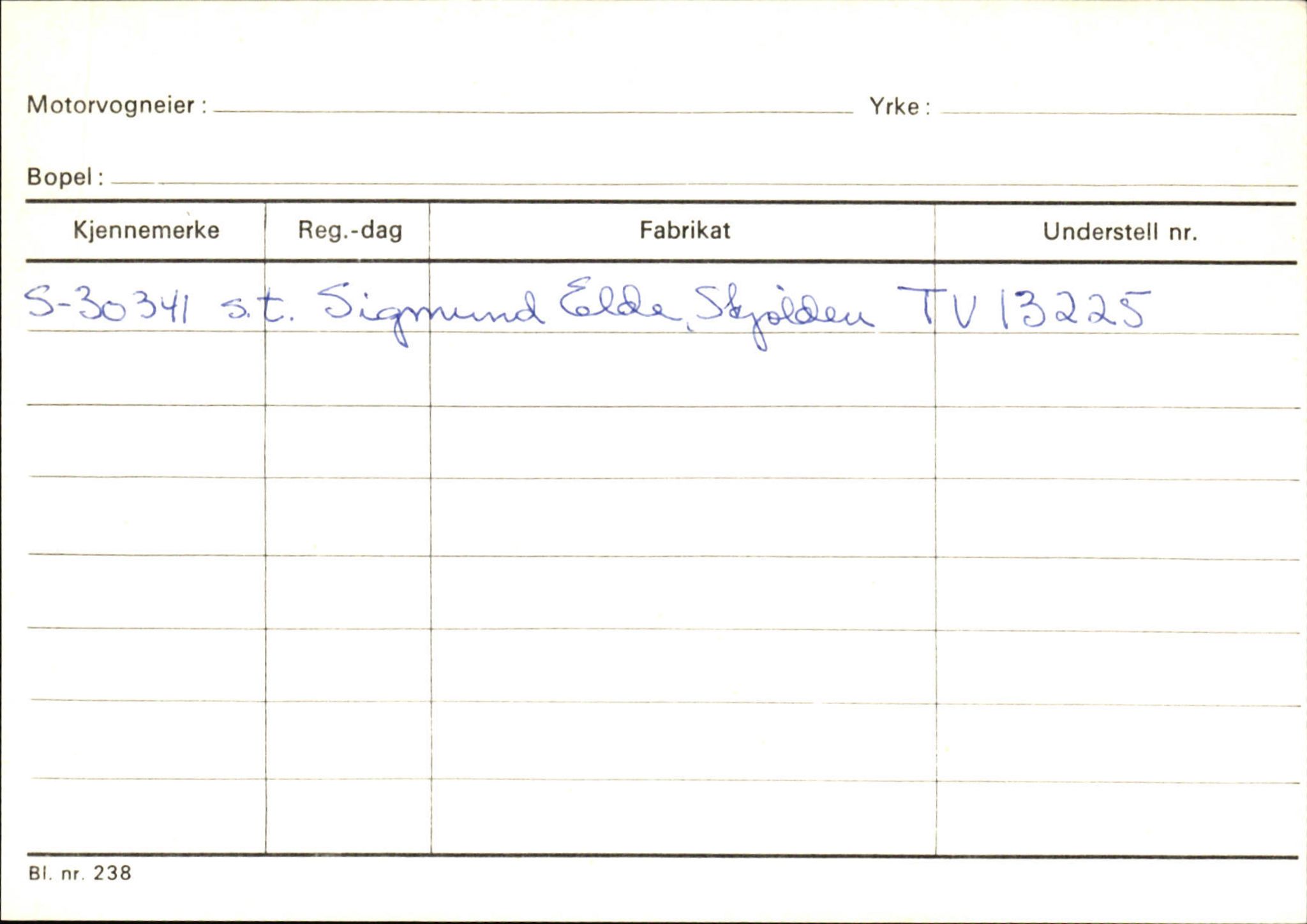 Statens vegvesen, Sogn og Fjordane vegkontor, AV/SAB-A-5301/4/F/L0124: Eigarregister Sogndal A-U, 1945-1975, p. 917