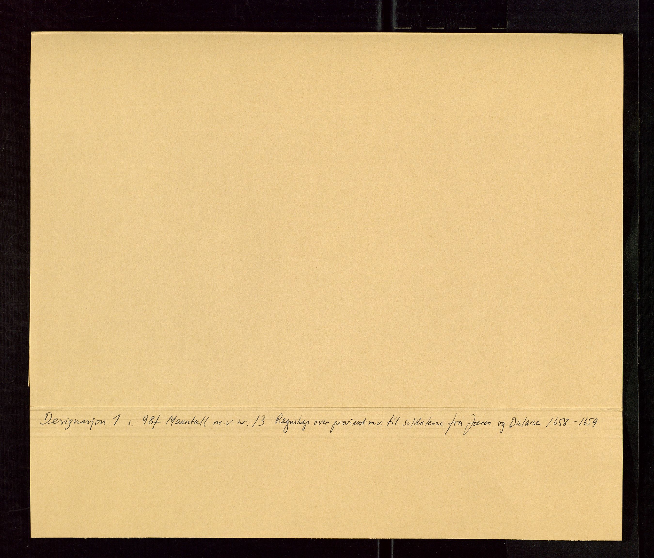 Stavanger len, AV/SAST-A-101870/Ob/L0027: Diverse, 1657-1660, p. 205