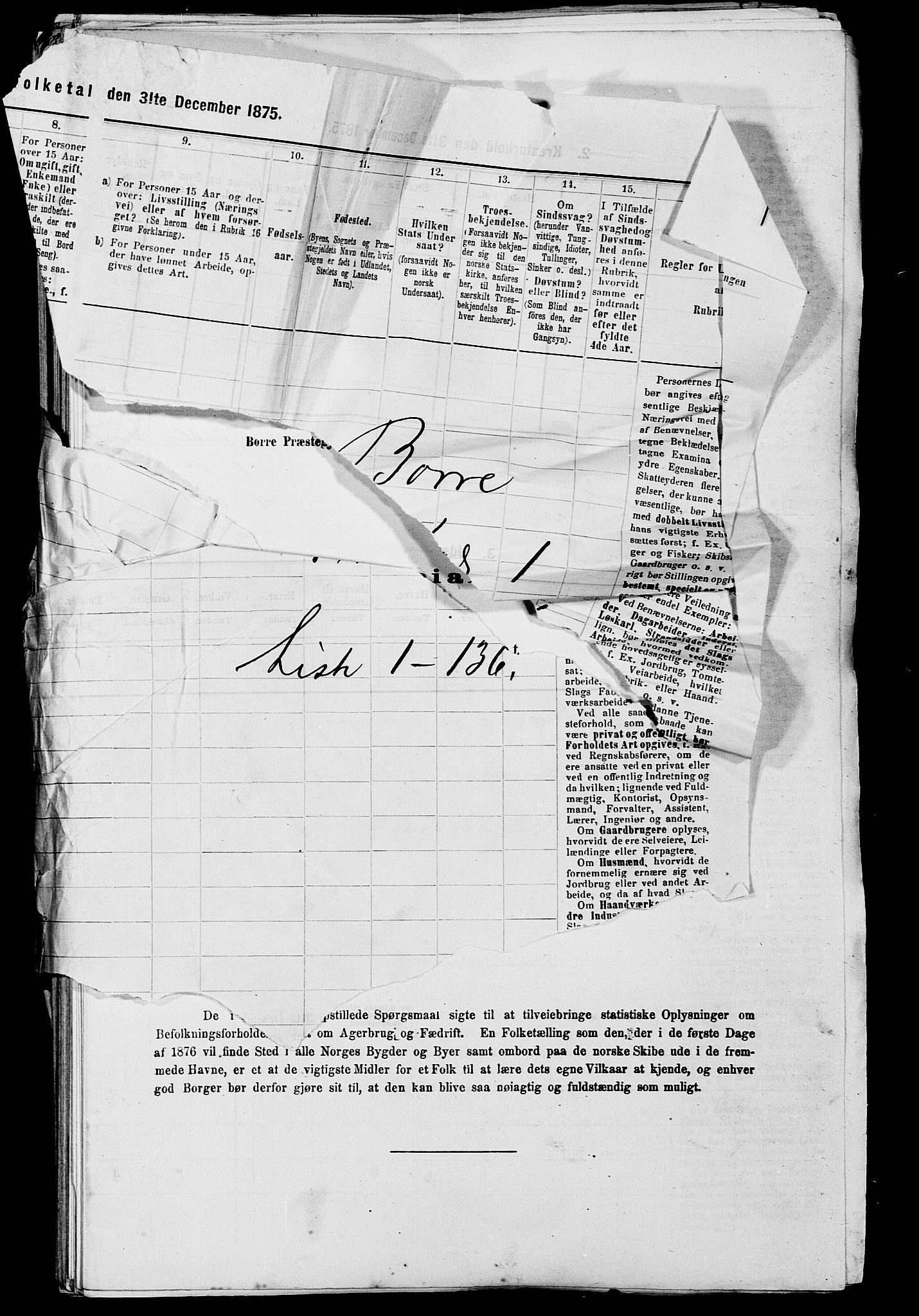 SAKO, 1875 census for 0717L Borre/Borre og Nykirke, 1875, p. 38