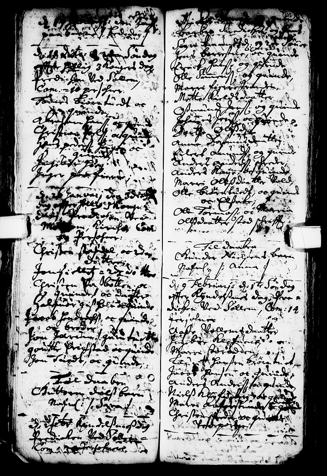 Solum kirkebøker, SAKO/A-306/F/Fa/L0001: Parish register (official) no. I 1, 1701-1716, p. 163