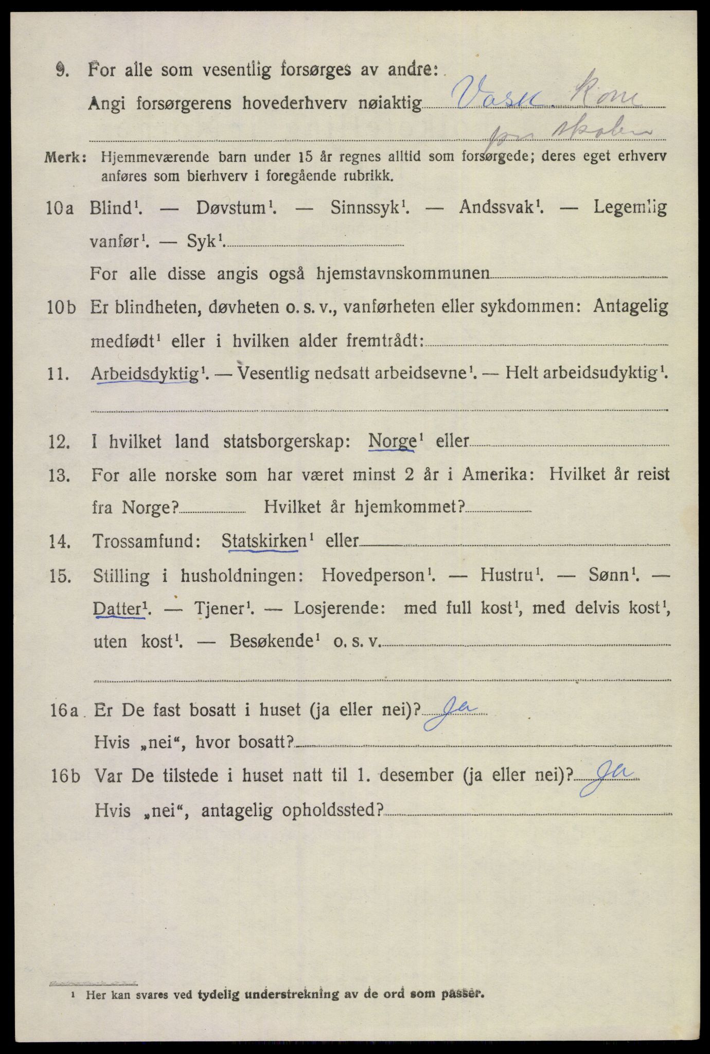 SAKO, 1920 census for Gjerpen, 1920, p. 4201