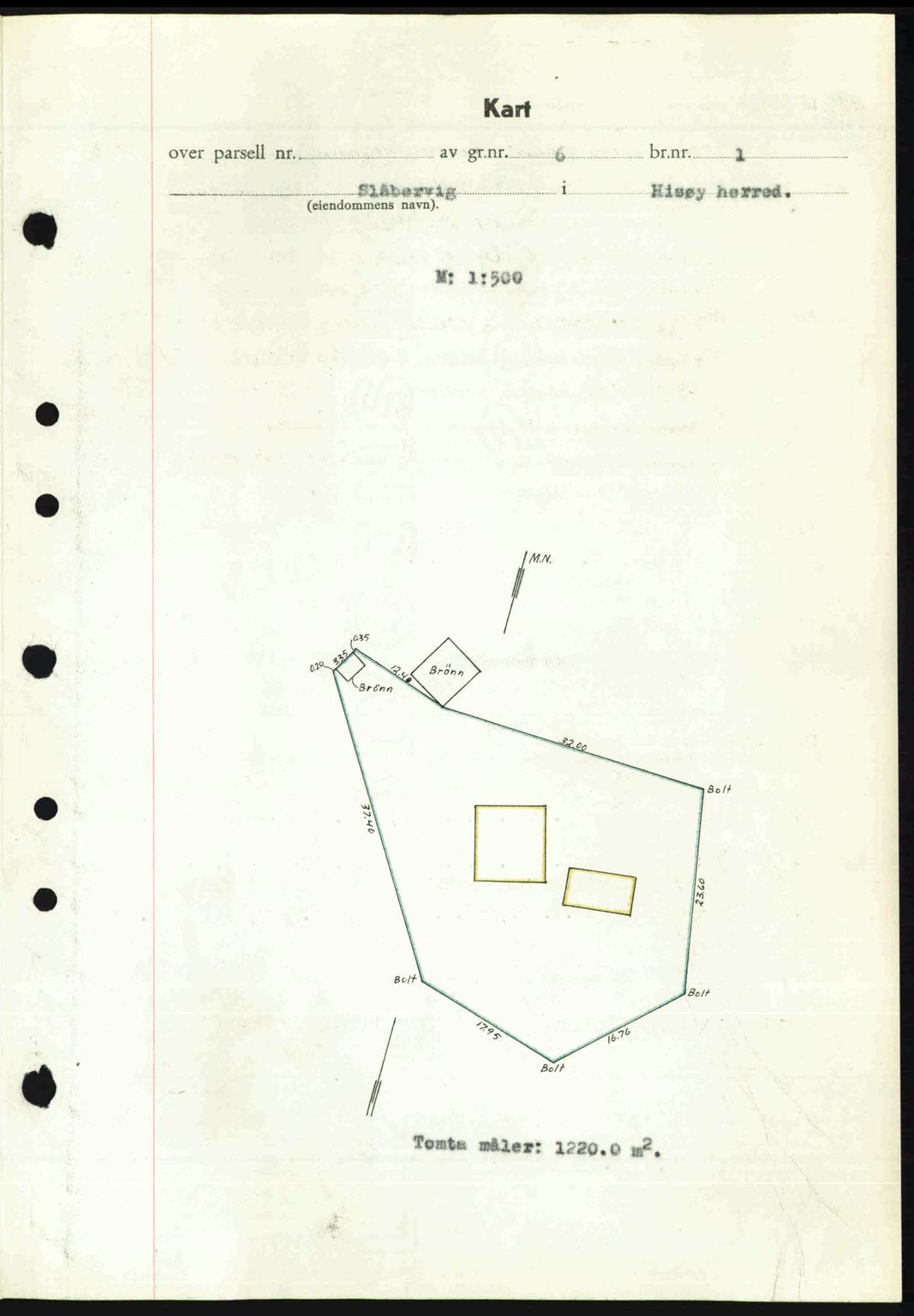 Nedenes sorenskriveri, AV/SAK-1221-0006/G/Gb/Gba/L0055: Mortgage book no. A7, 1946-1946, Diary no: : 922/1946