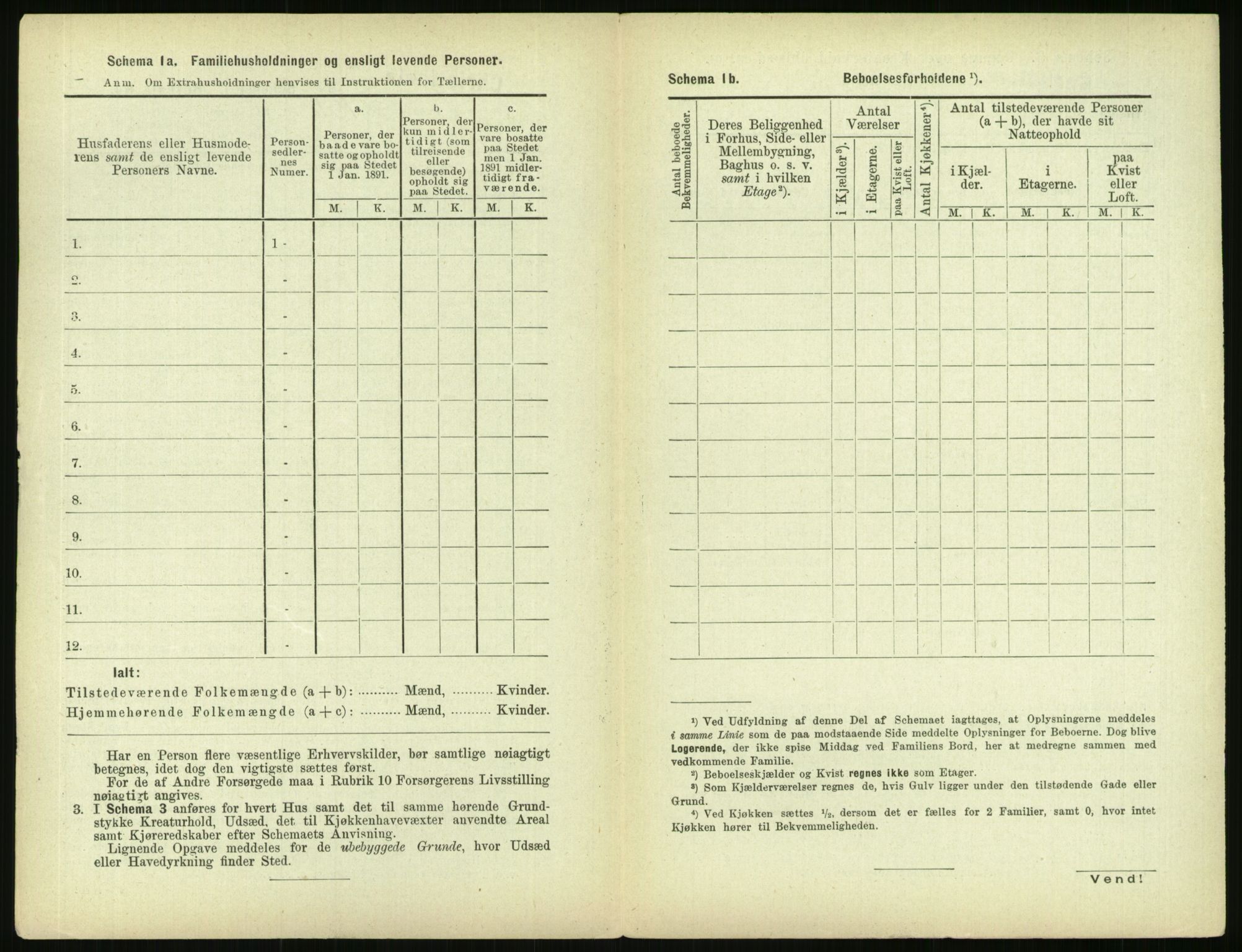 RA, 1891 census for 0301 Kristiania, 1891, p. 91411