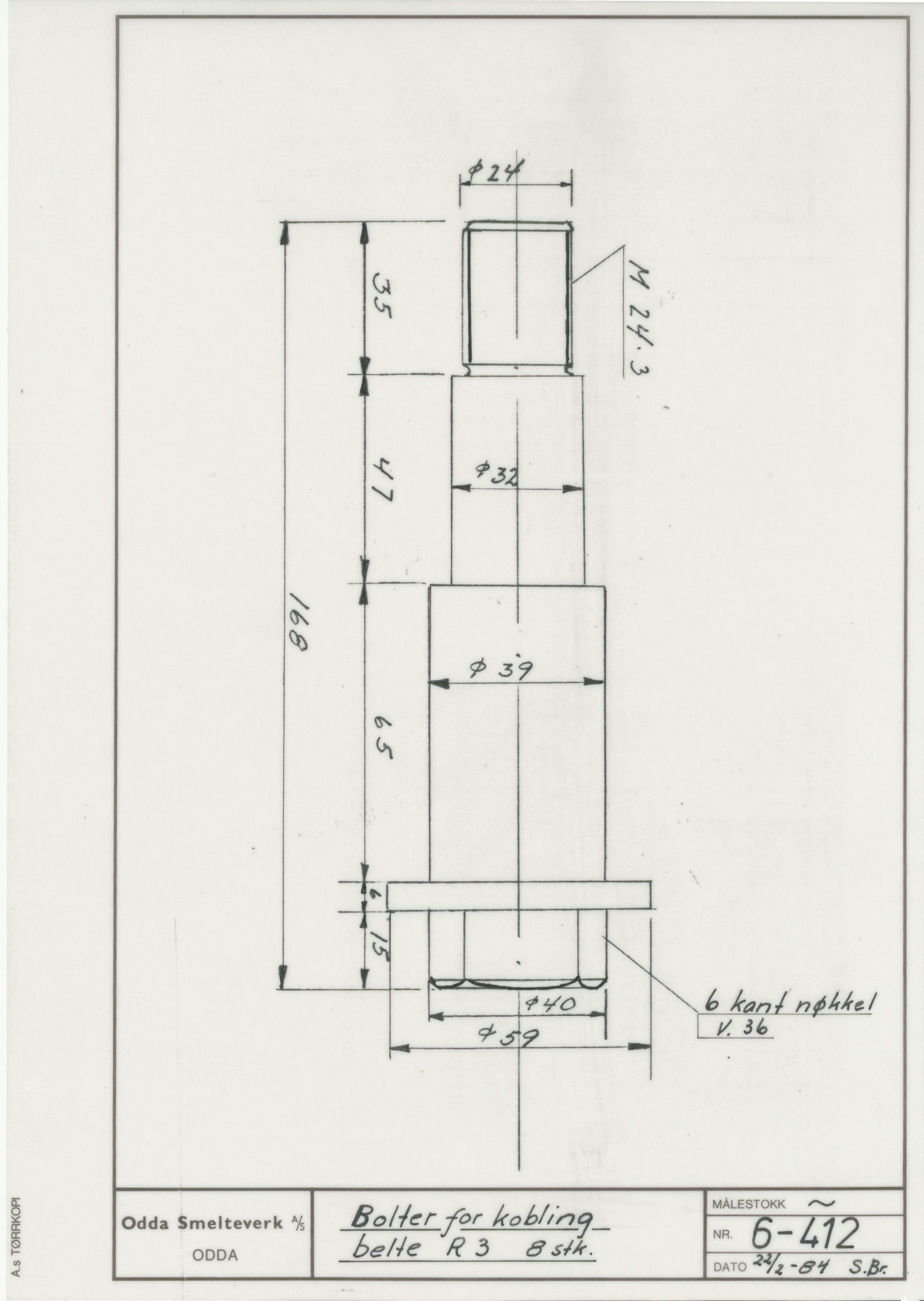 Odda smelteverk AS, KRAM/A-0157.1/T/Td/L0006: Gruppe 6. Siloer, 1940-1980, p. 86