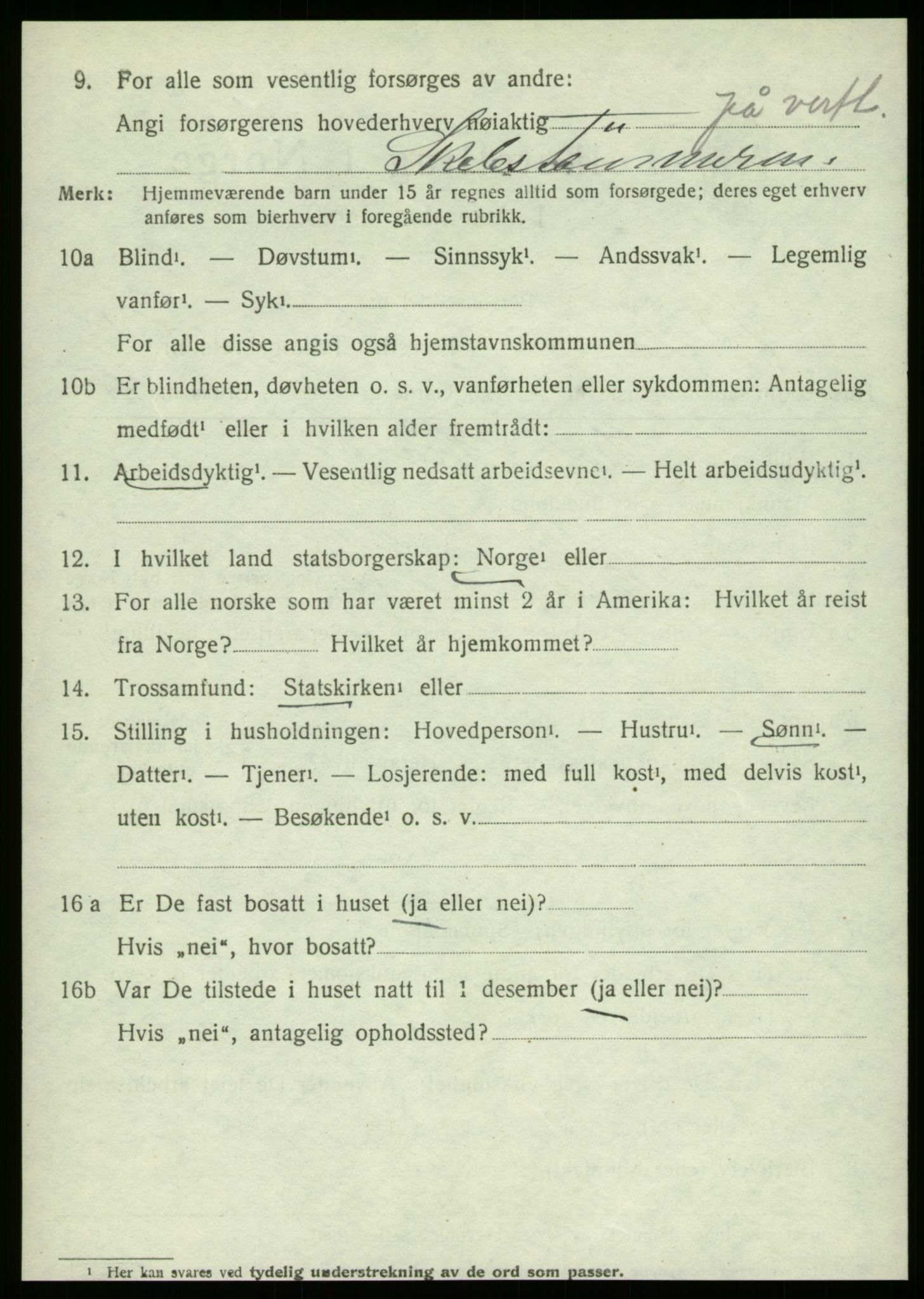 SAB, 1920 census for Askøy, 1920, p. 5507