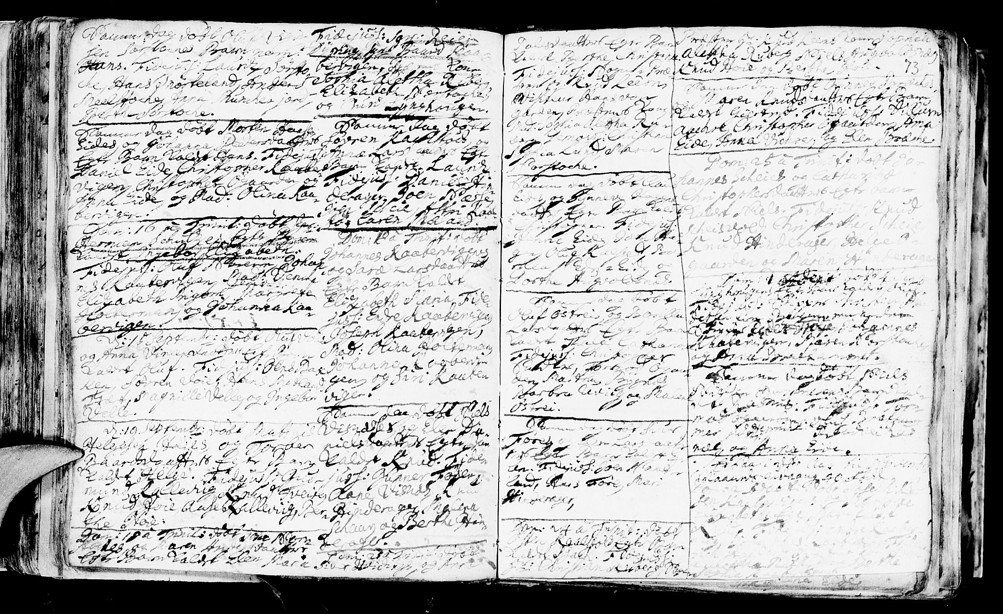 Avaldsnes sokneprestkontor, AV/SAST-A -101851/H/Ha/Haa/L0001: Parish register (official) no. A 1, 1711-1764, p. 73