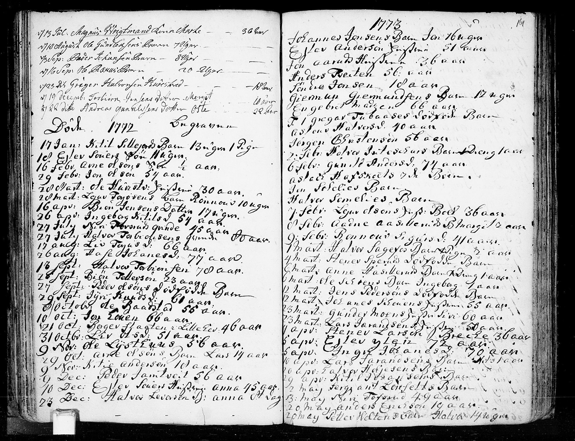 Heddal kirkebøker, SAKO/A-268/F/Fa/L0003: Parish register (official) no. I 3, 1723-1783, p. 161