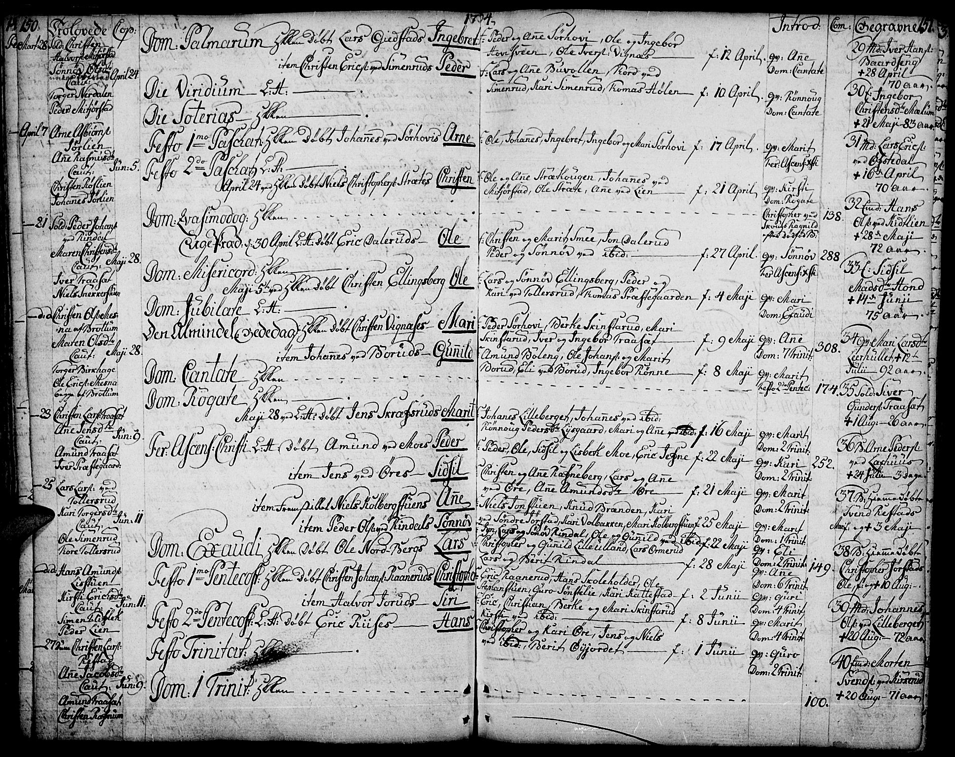 Fåberg prestekontor, AV/SAH-PREST-086/H/Ha/Haa/L0002: Parish register (official) no. 2, 1775-1818, p. 150-151
