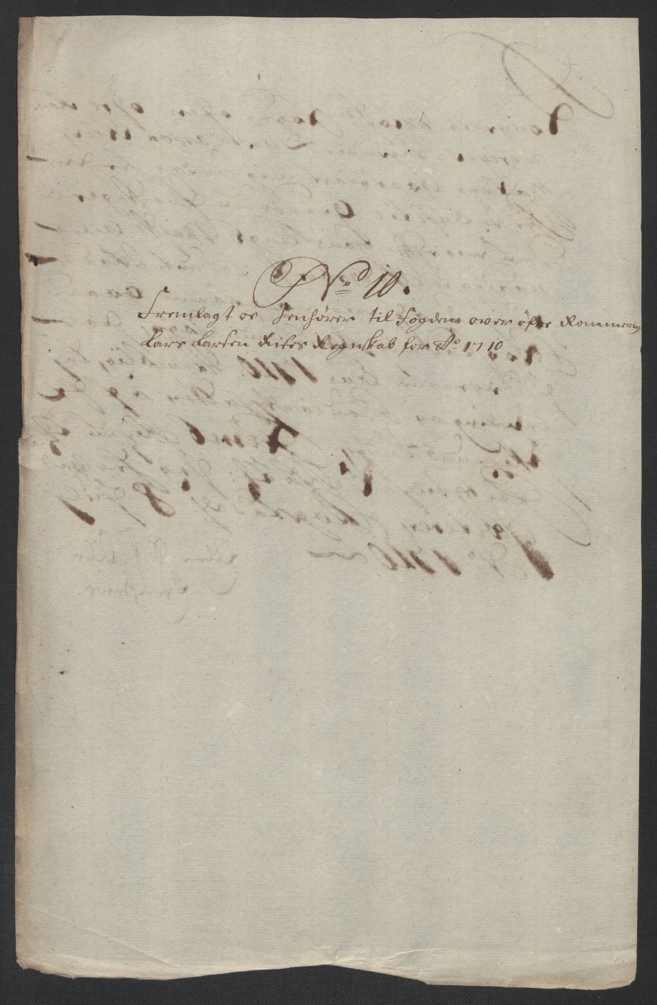 Rentekammeret inntil 1814, Reviderte regnskaper, Fogderegnskap, AV/RA-EA-4092/R12/L0720: Fogderegnskap Øvre Romerike, 1710-1711, p. 152