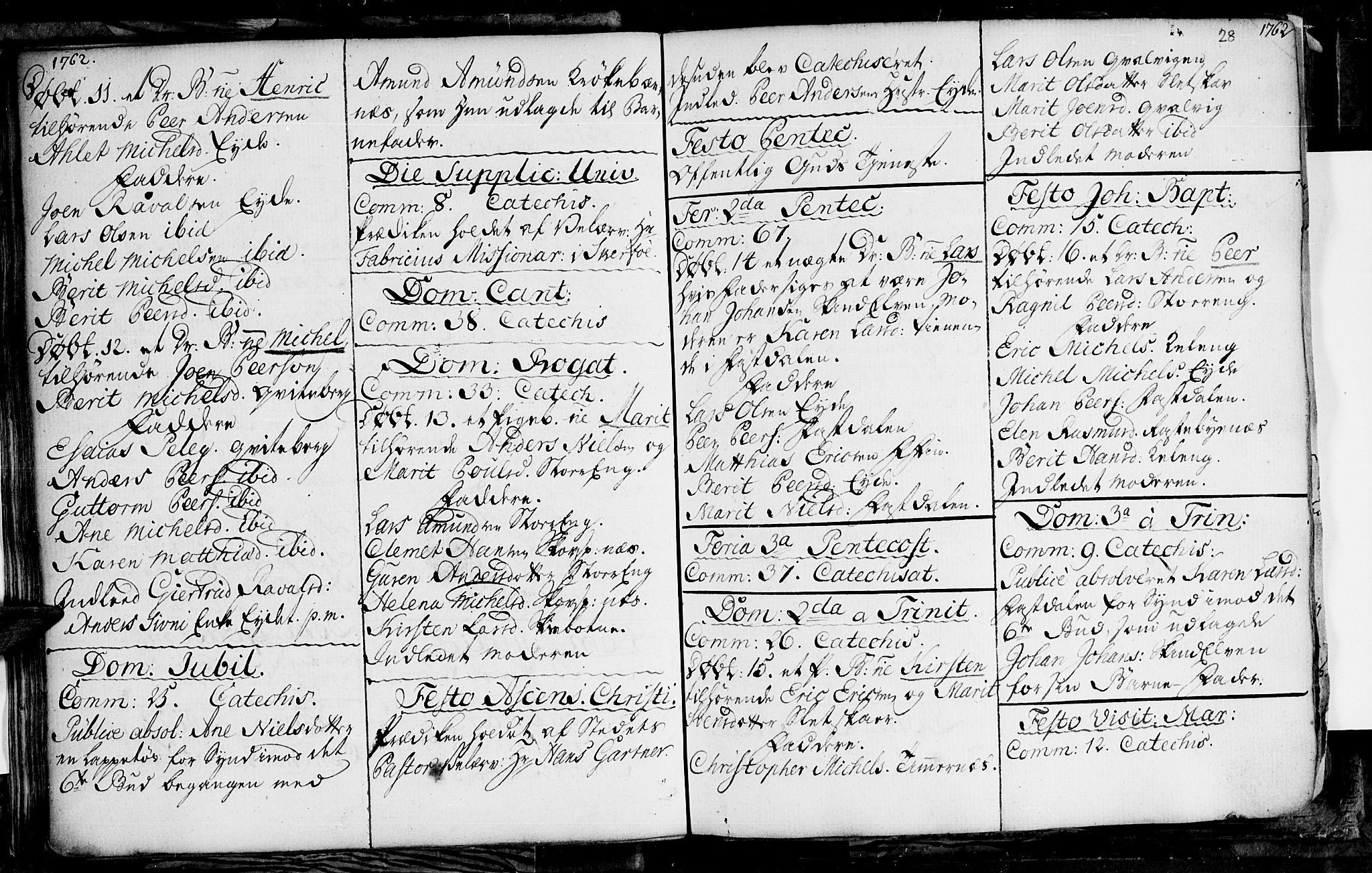 Lyngen sokneprestembete, AV/SATØ-S-1289/H/He/Hea/L0001kirke: Parish register (official) no. 1, 1756-1785, p. 28