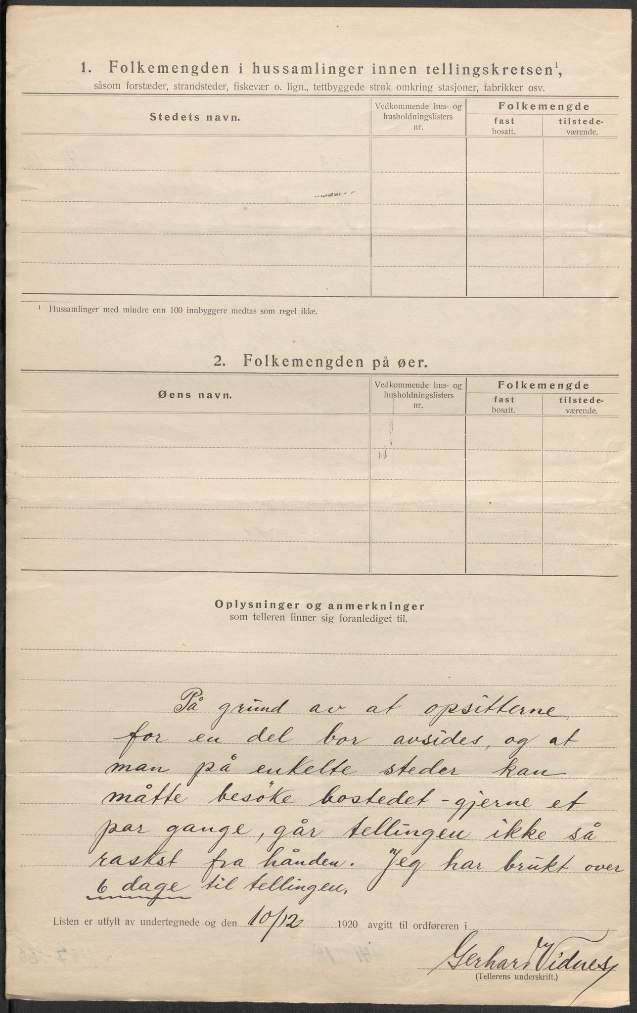 SAO, 1920 census for Eidsvoll, 1920, p. 23