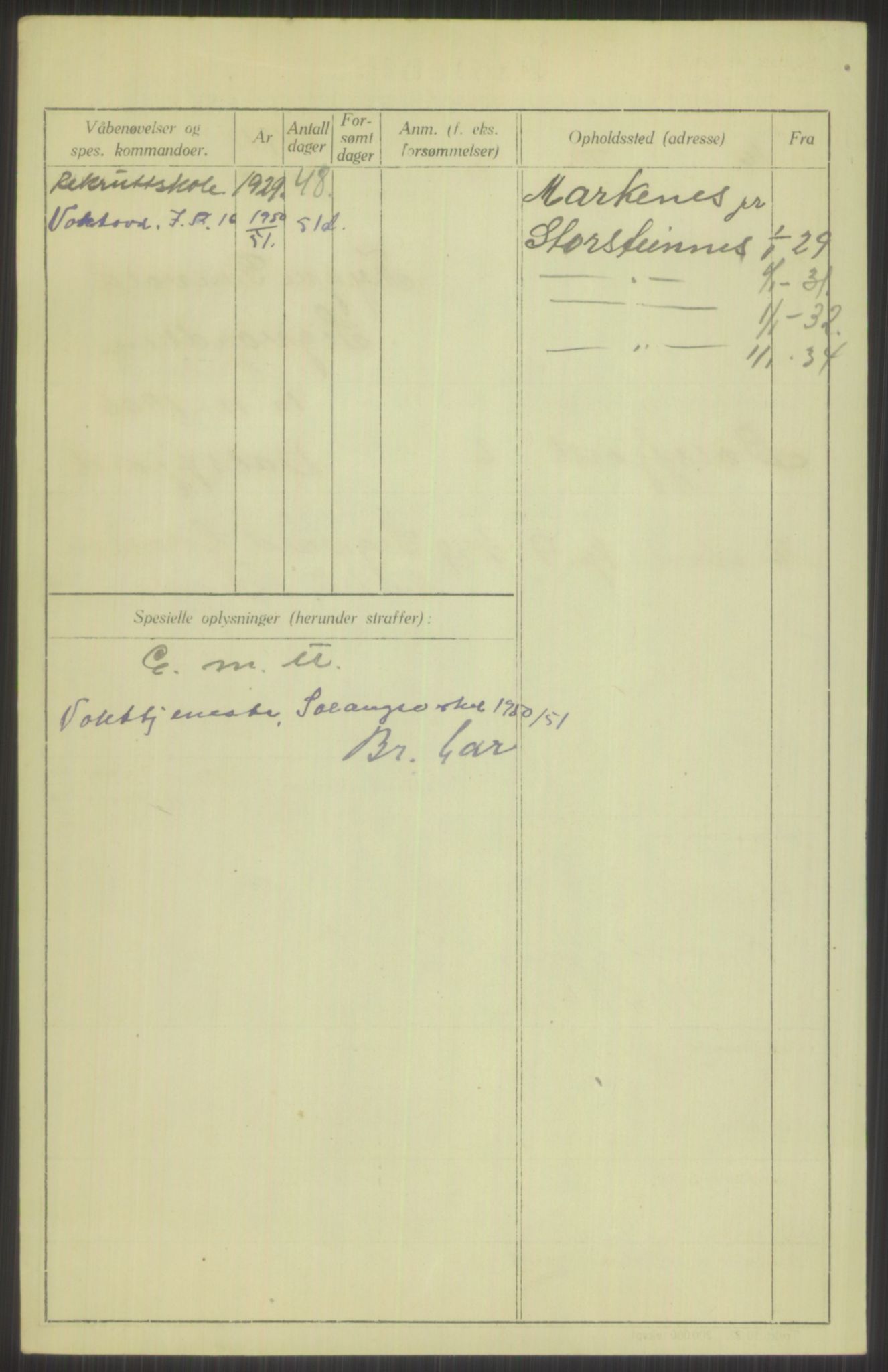 Forsvaret, Troms infanteriregiment nr. 16, AV/RA-RAFA-3146/P/Pa/L0013/0004: Rulleblad / Rulleblad for regimentets menige mannskaper, årsklasse 1929, 1929, p. 1254