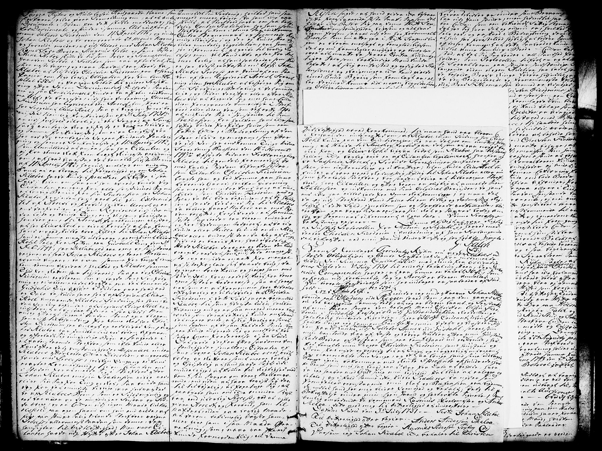 Eiker, Modum og Sigdal sorenskriveri, AV/SAKO-A-123/H/Hb/Hba/L0010: Skifteprotokoll, 1746-1751, p. 5b-6a